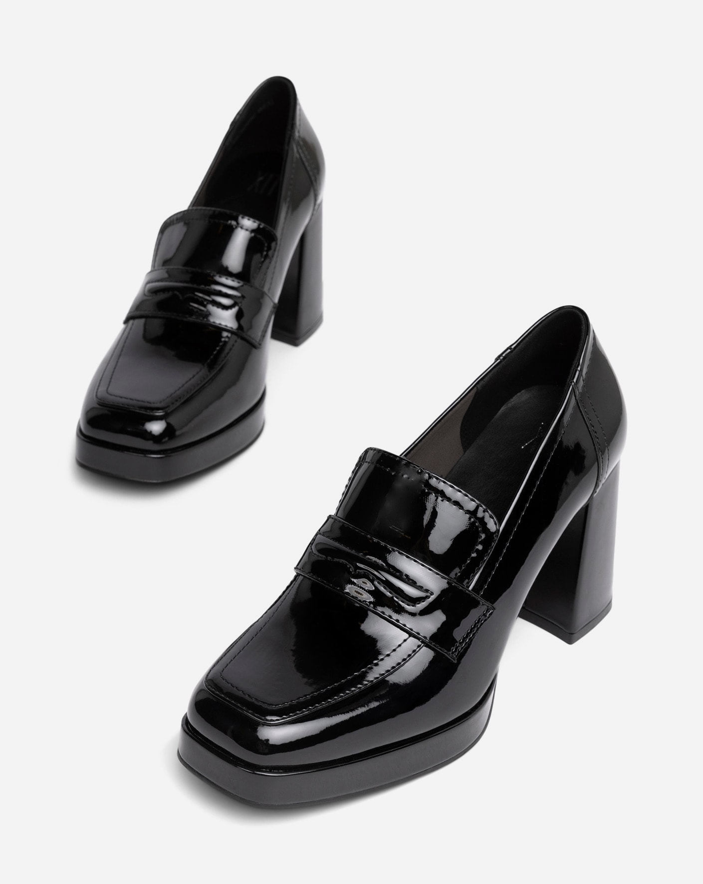 XIT, Loafers på klack Svarta