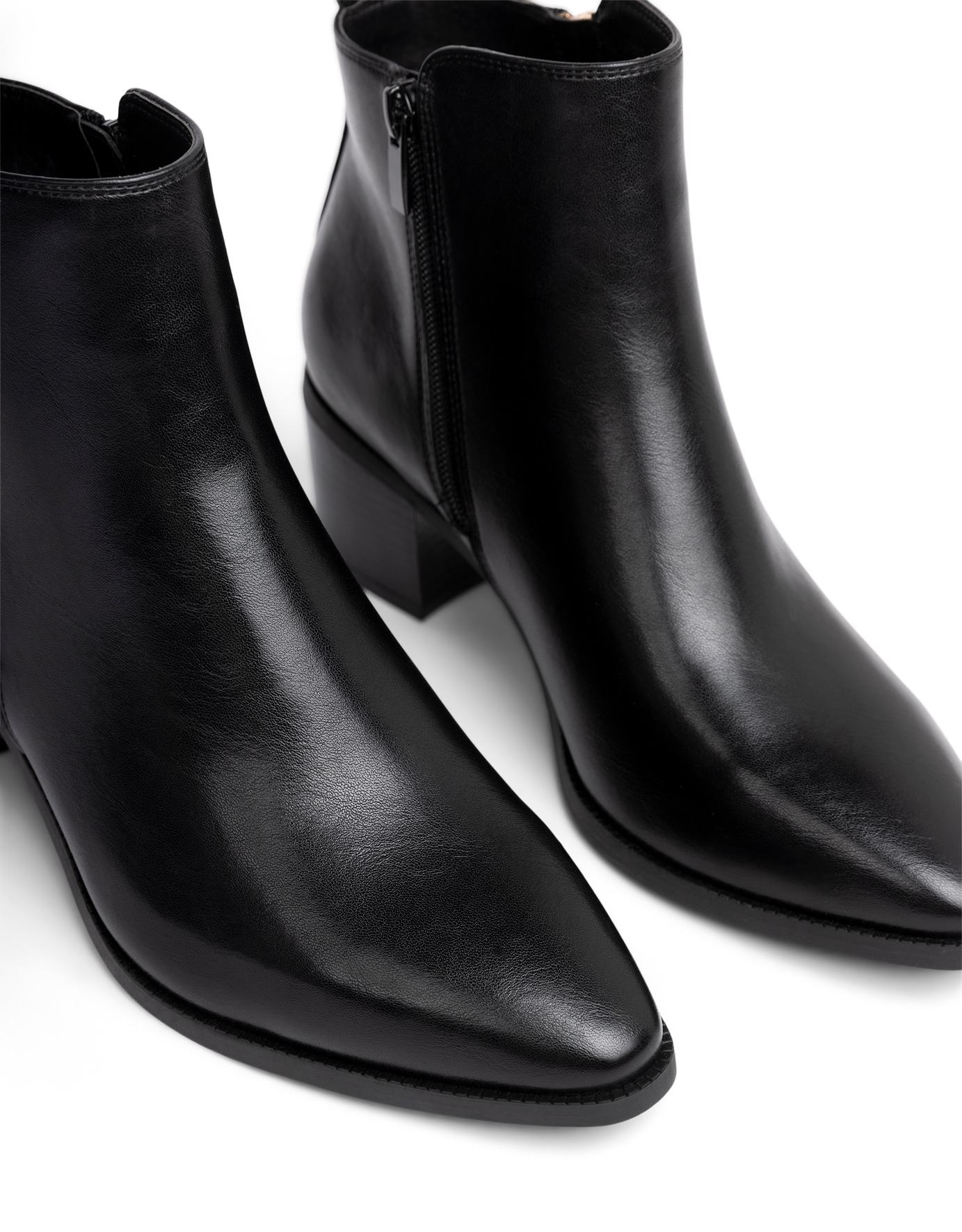 XIT, Boots med dragkedja Svarta