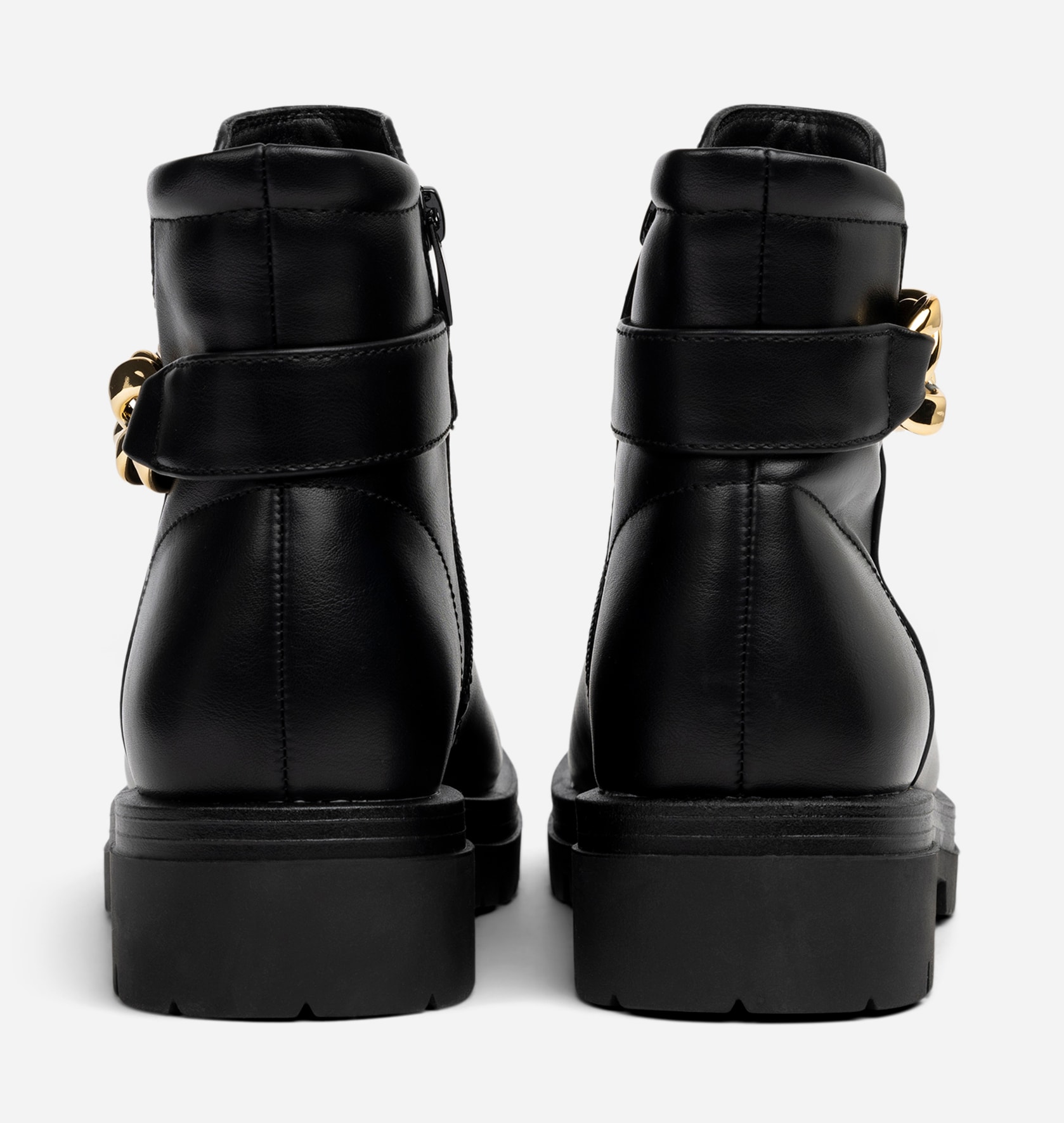 SO ALL, Boots med spänne Svarta