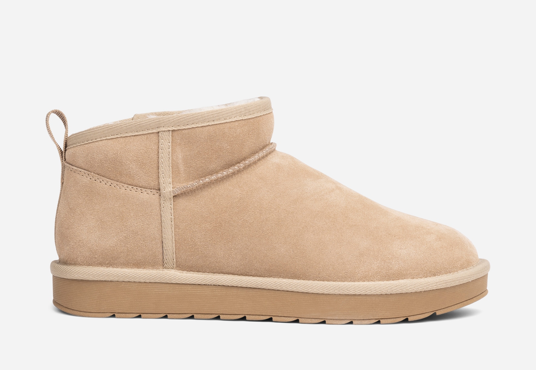 PACE, Varmfodrade boots Beigea