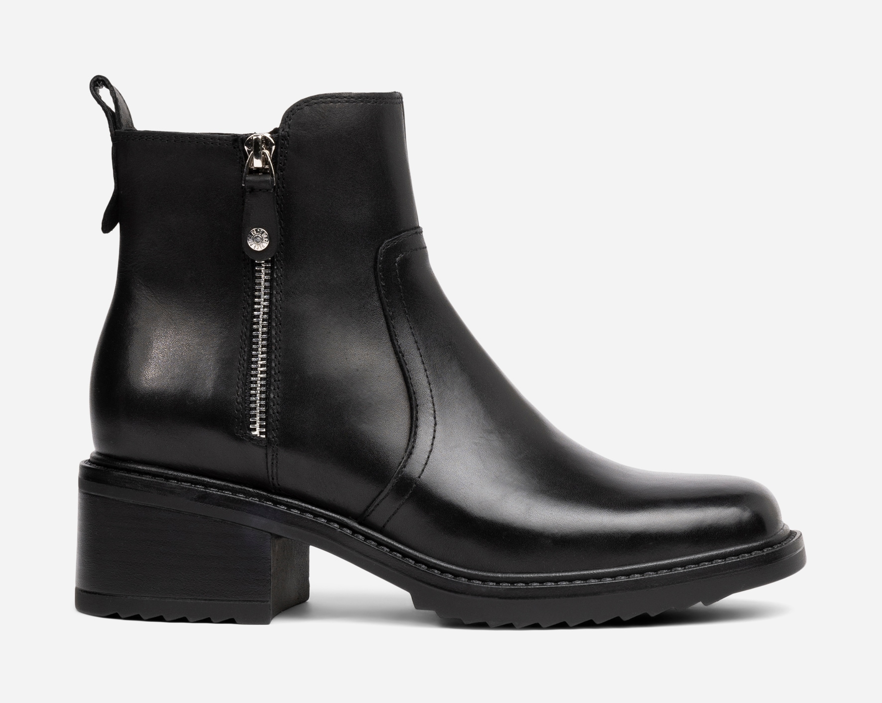 PACE, Boots med dragkedja Svarta