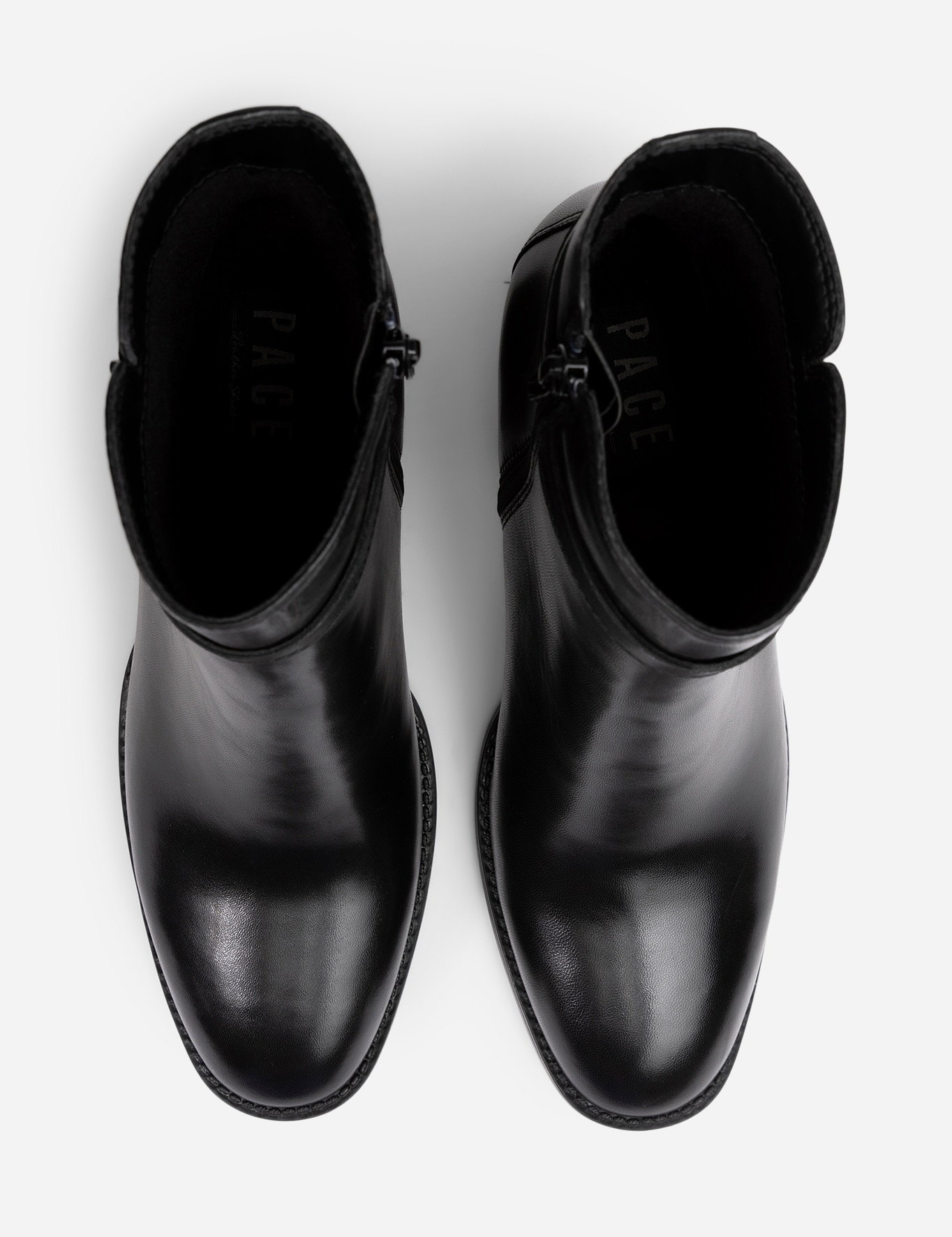 PACE, Boots med spänne Svarta