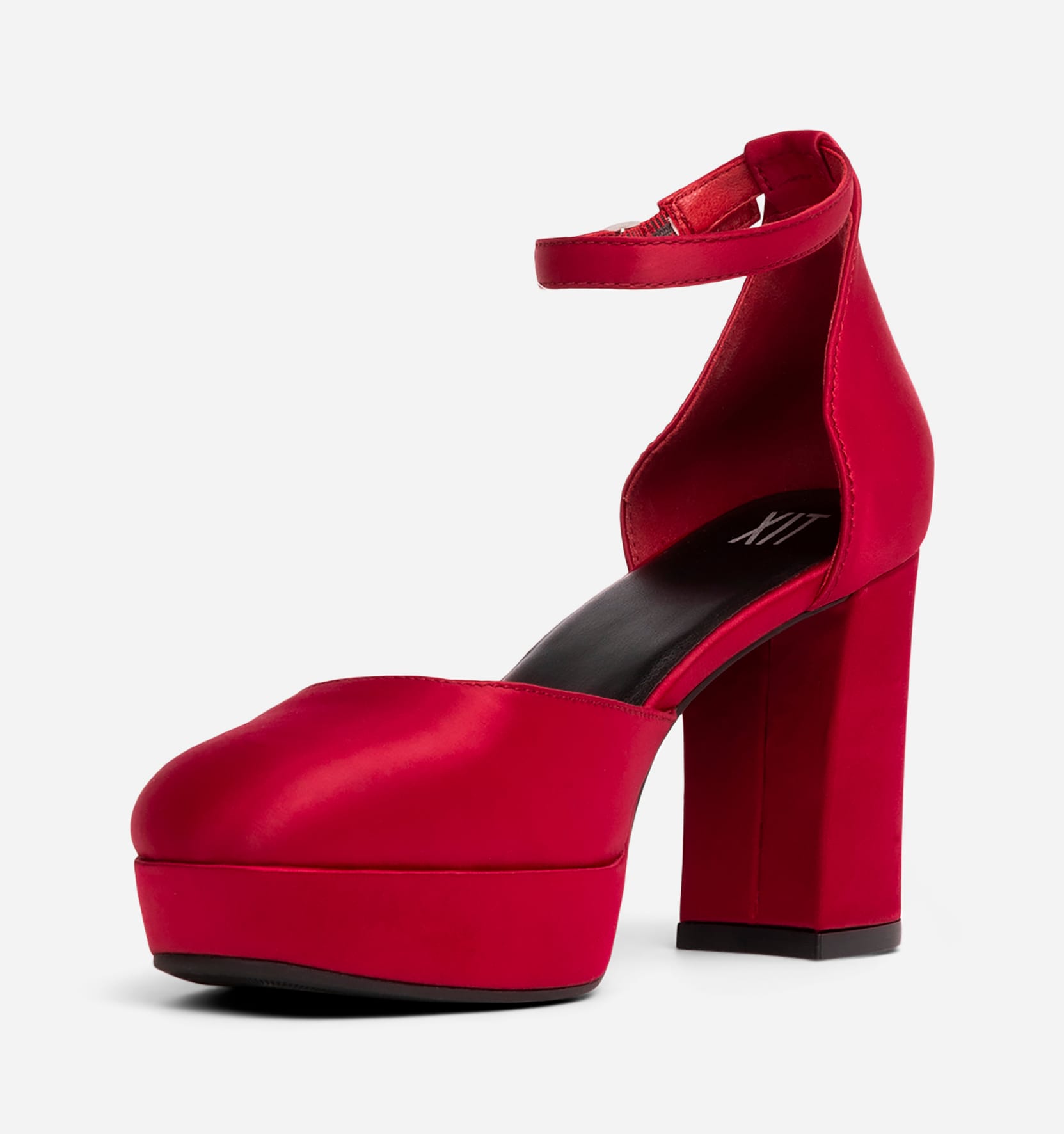 XIT, Pumps med platåsula Röda