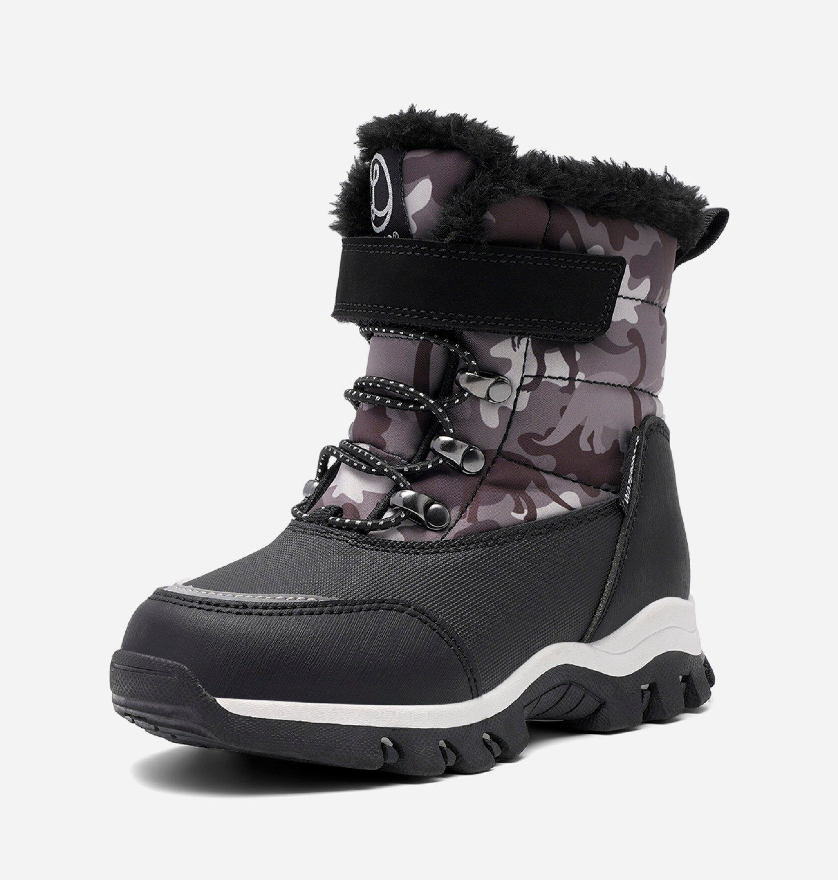 LINEAR, Varmfodrade kängor waterproof Gråa