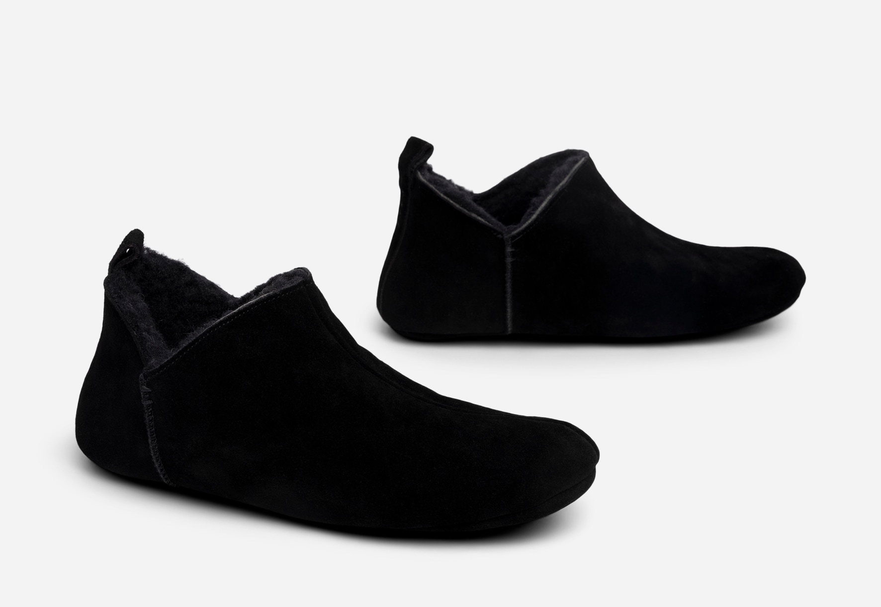 PACE, Skinntofflor Svarta