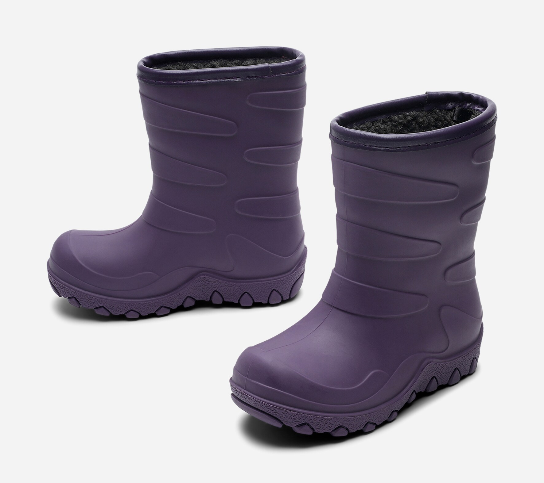 DINSKO, Varmfodrade gummistövlar Lila