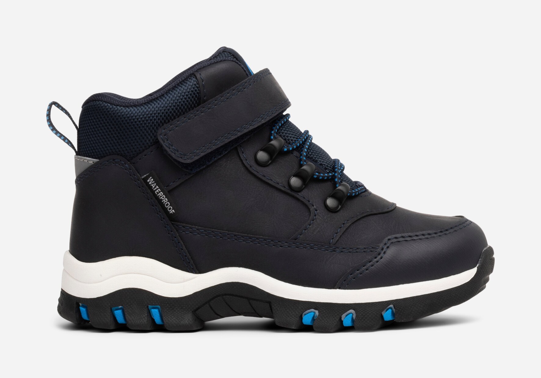 LINEAR, Varmfodrade kängor waterproof Blåa