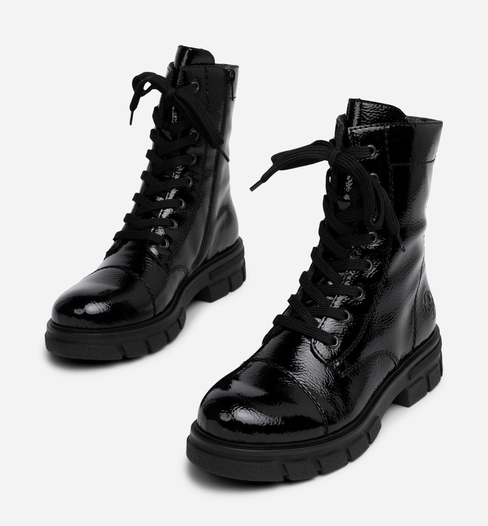 RIEKER, Kängor Svarta