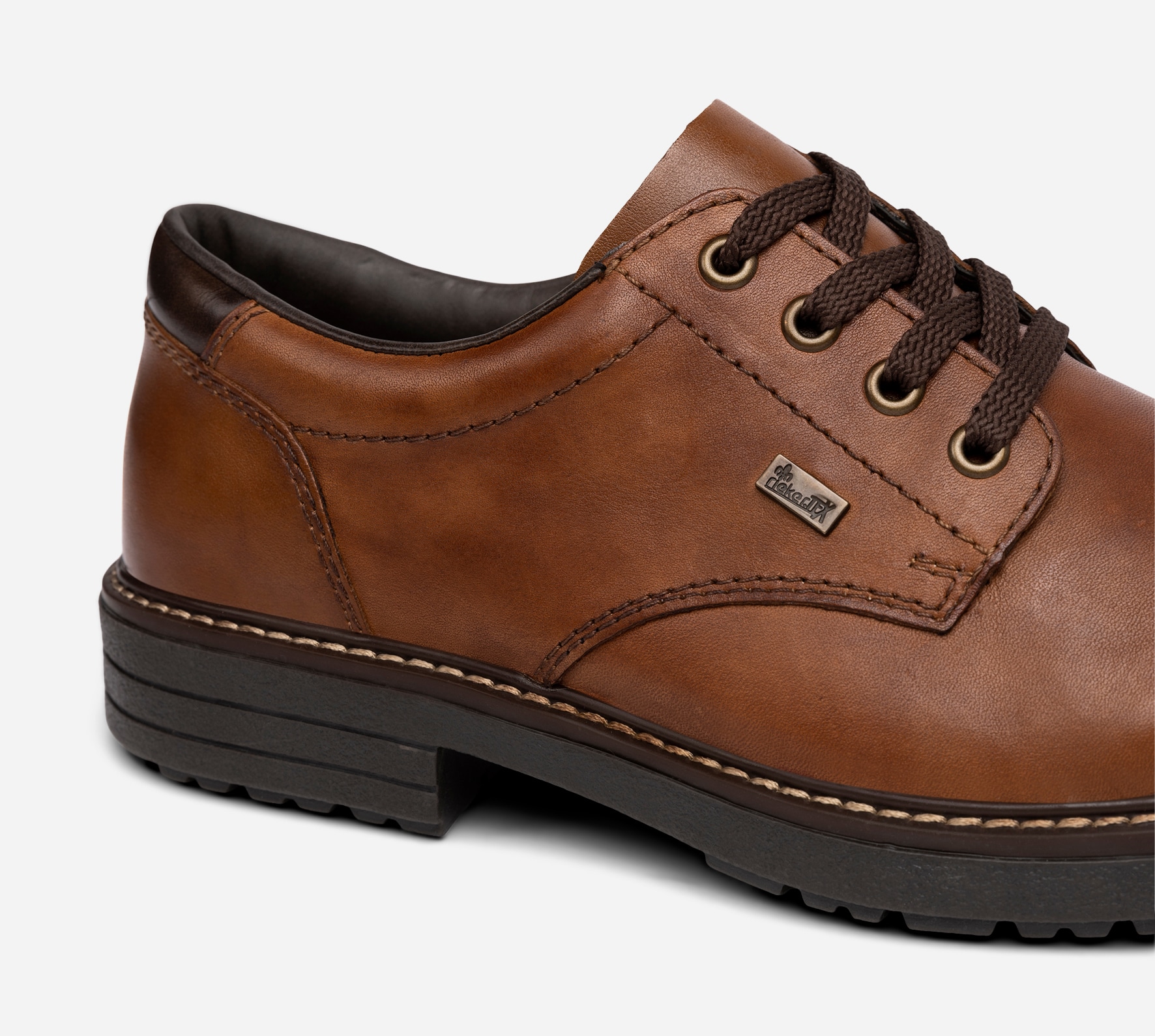 RIEKER, Snörskor Bruna