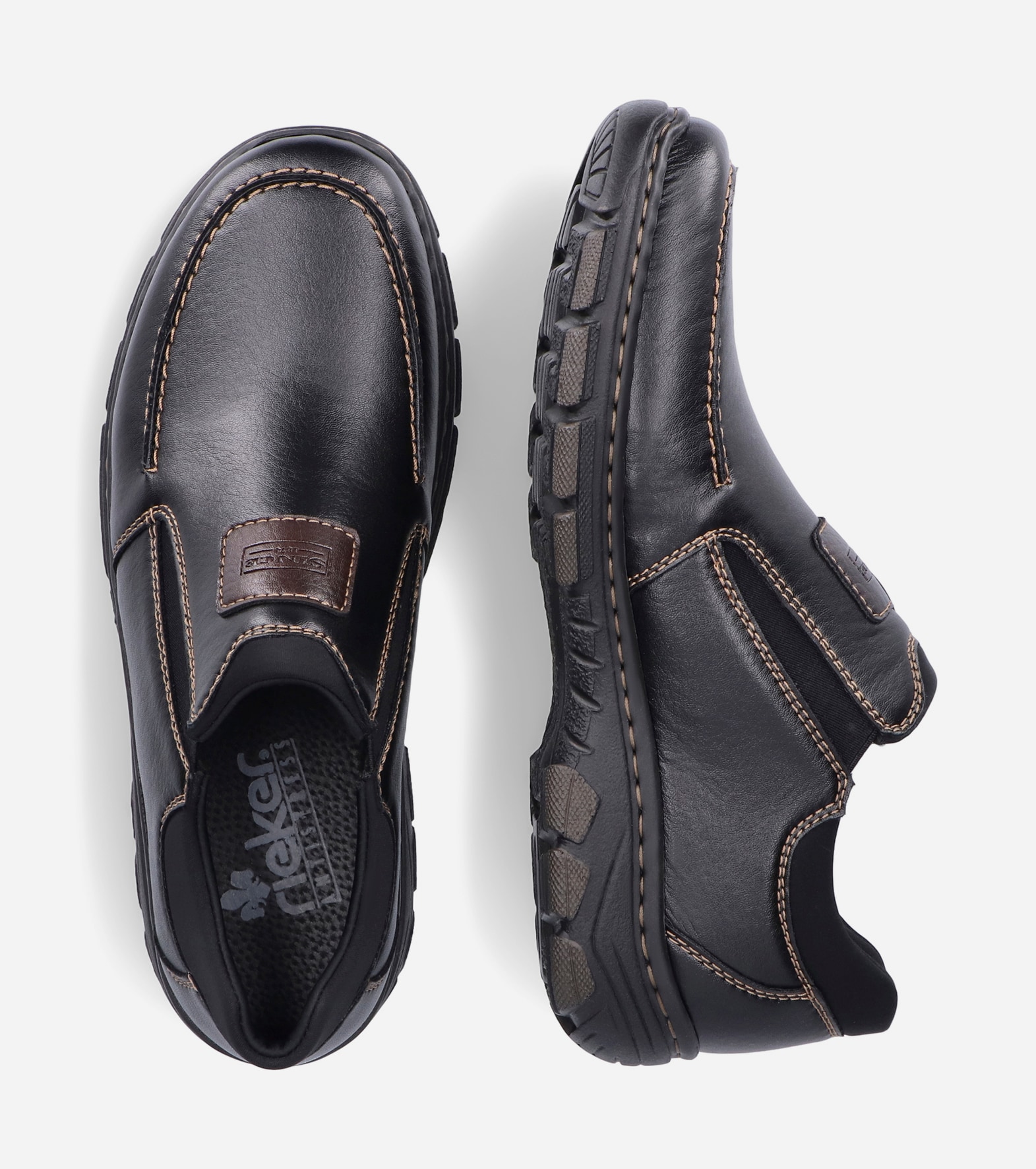 RIEKER, Loafers Svarta