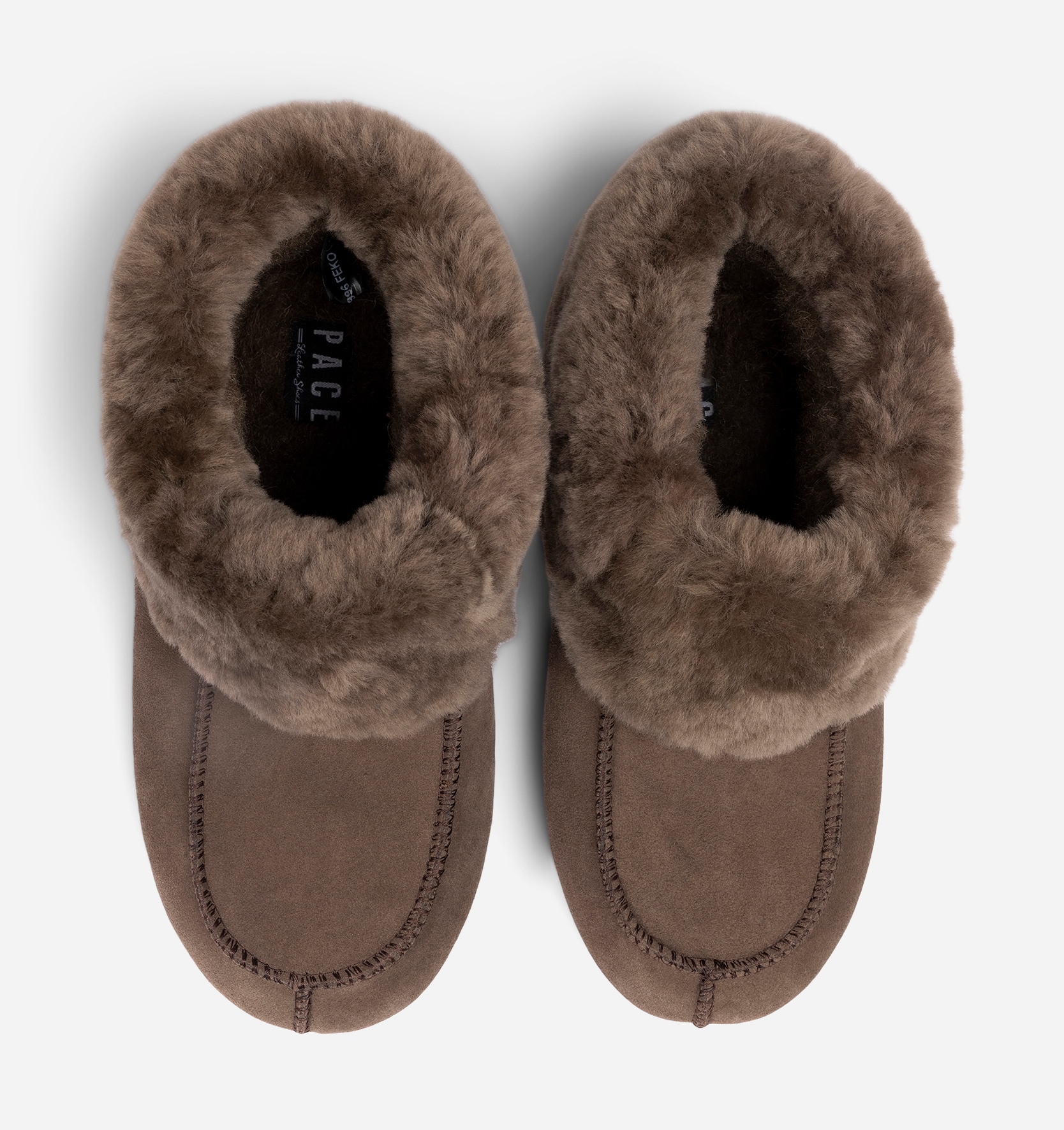 PACE, Skinntofflor Bruna