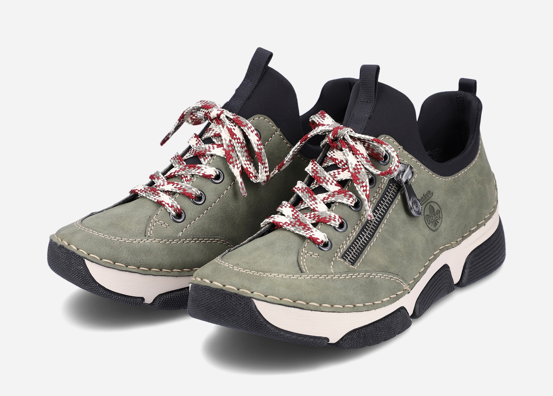 RIEKER, Sneakers Gröna
