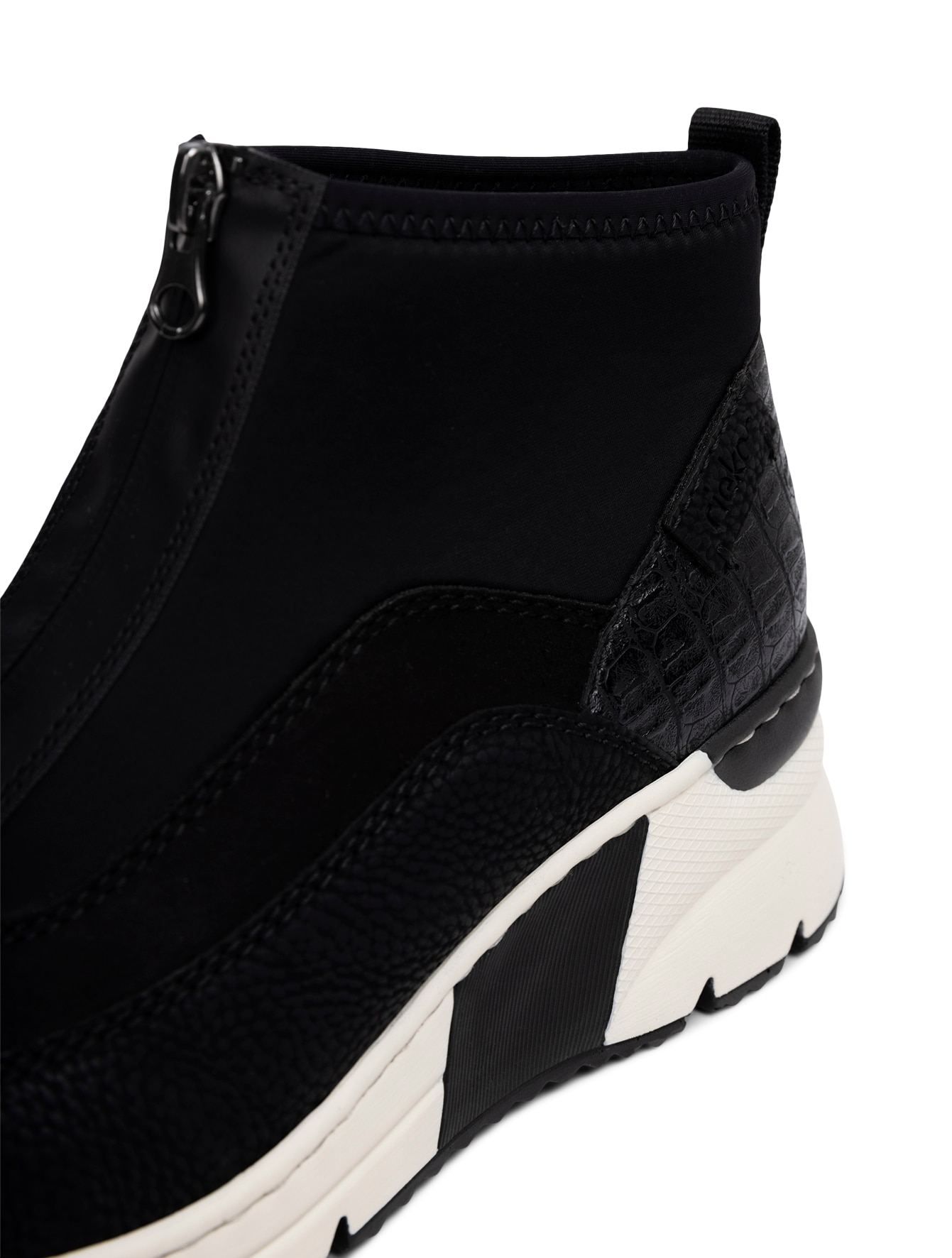 RIEKER, Höga sneakers Svarta