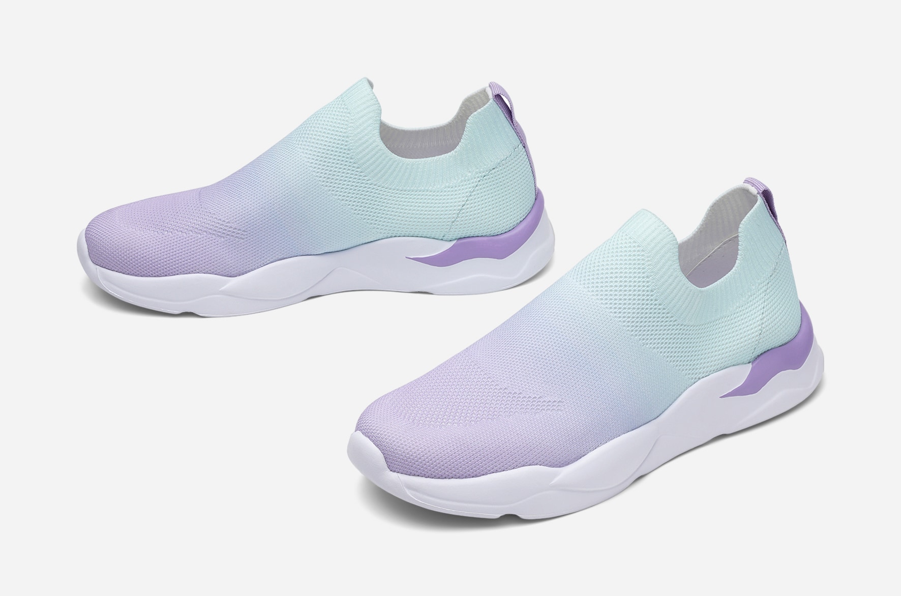 DINSKO, Sock sneakers Lila
