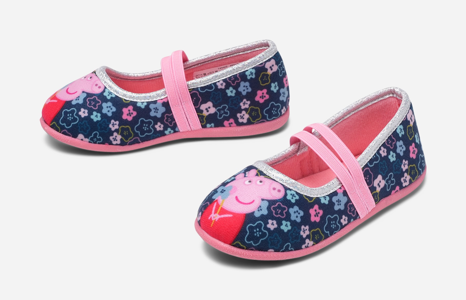 PEPPA PIG, Tofflor Flerfärgade