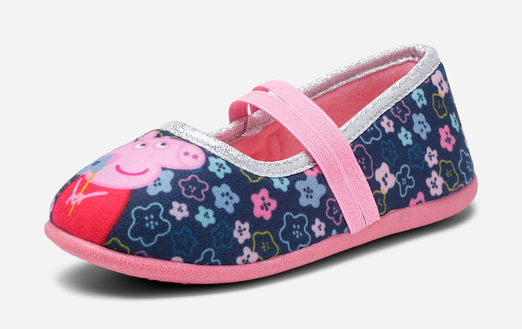 PEPPA PIG, Tofflor Flerfärgade