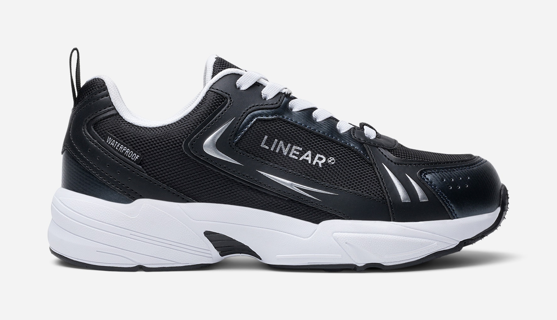 LINEAR, Sneakers waterproof Svarta