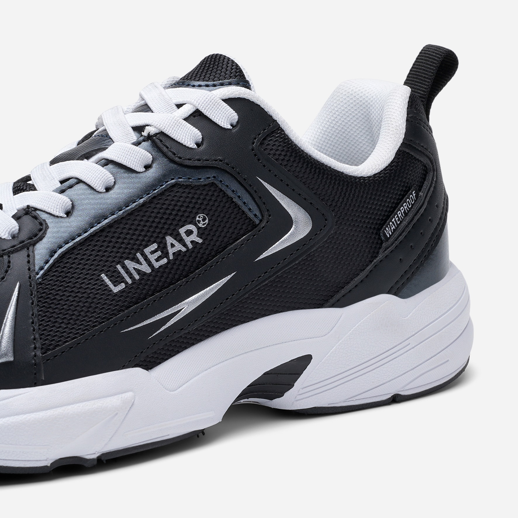 LINEAR, Sneakers waterproof Svarta