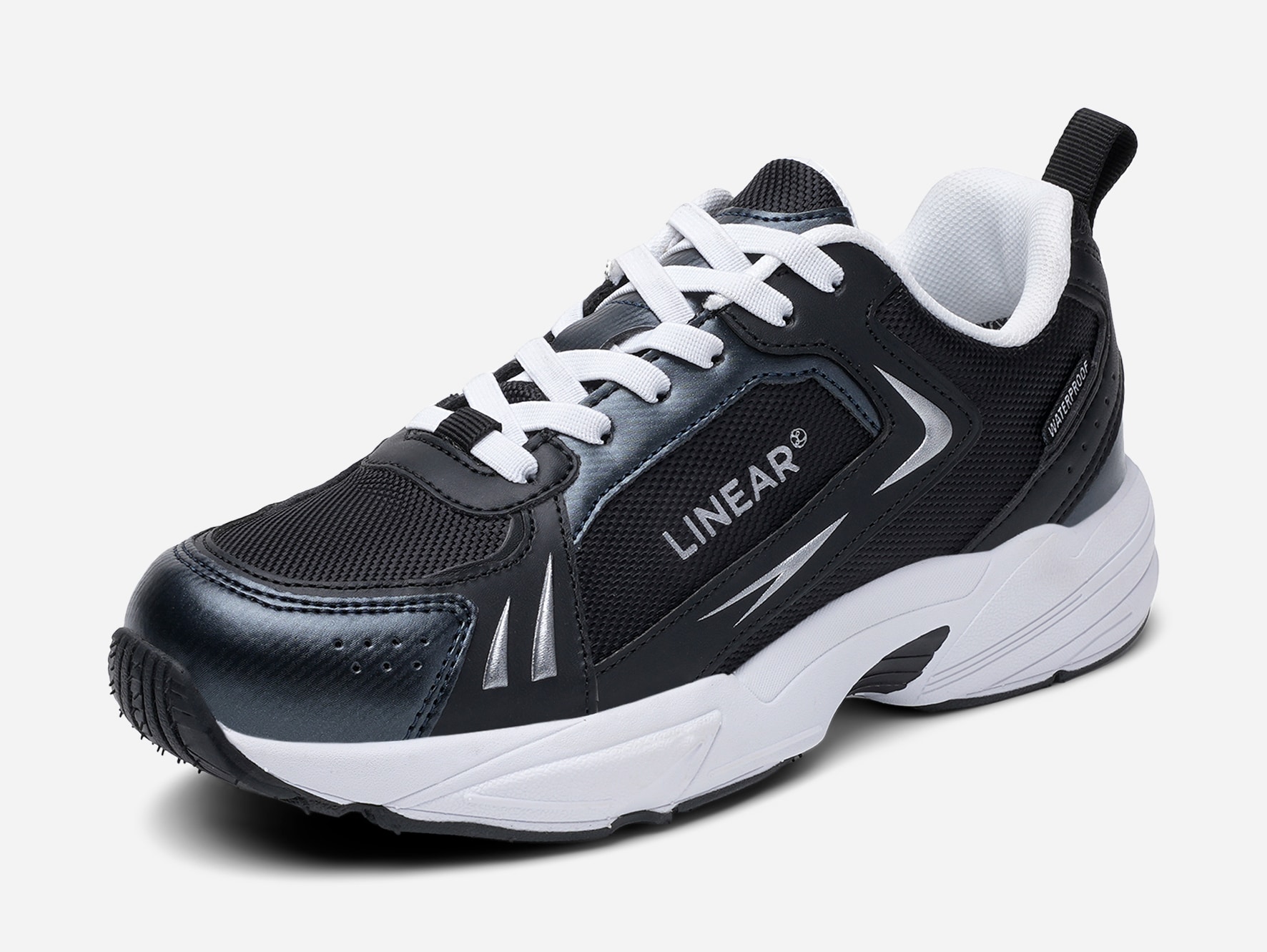 LINEAR, Sneakers waterproof Svarta
