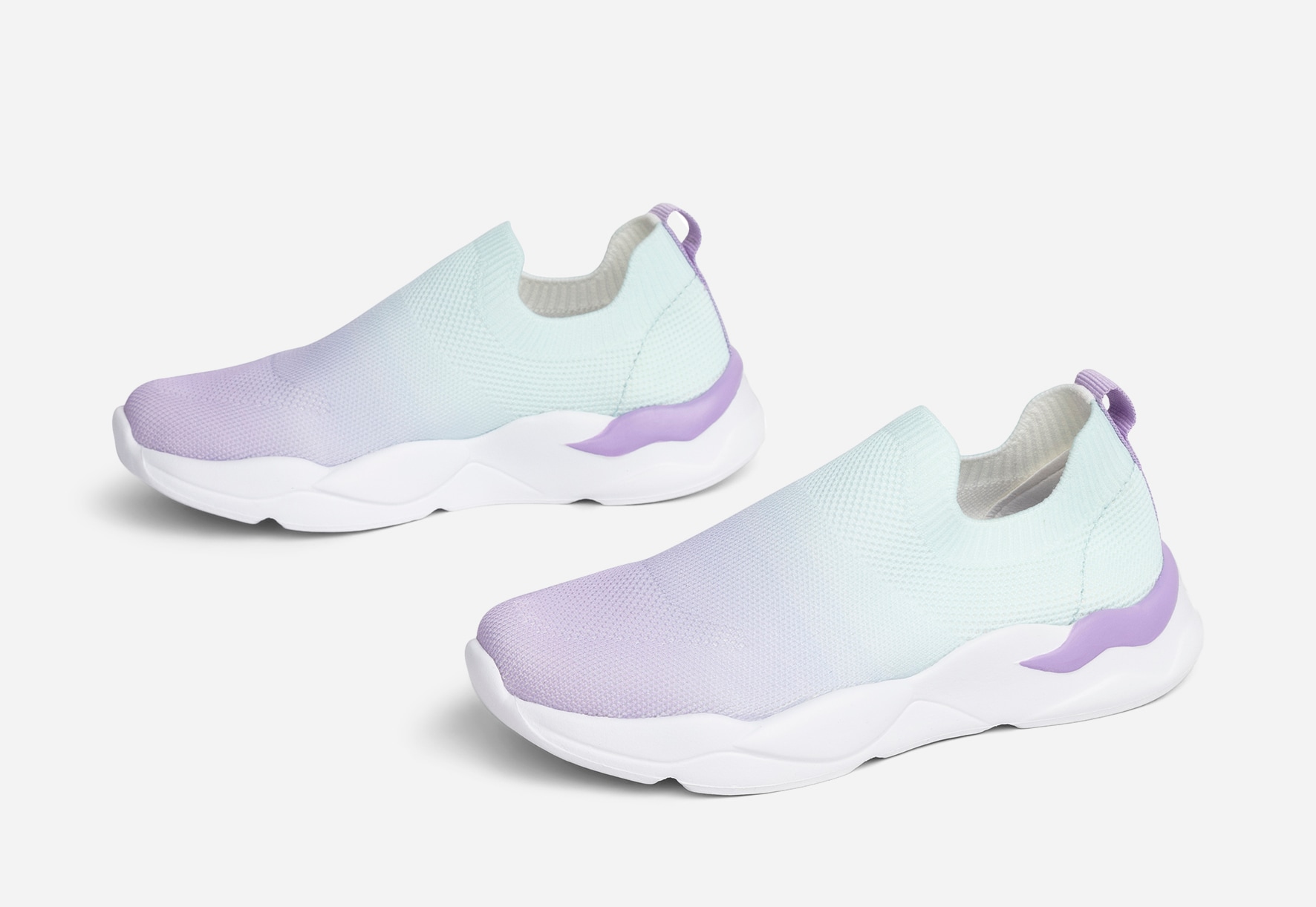 DINSKO, Sock sneakers Lila