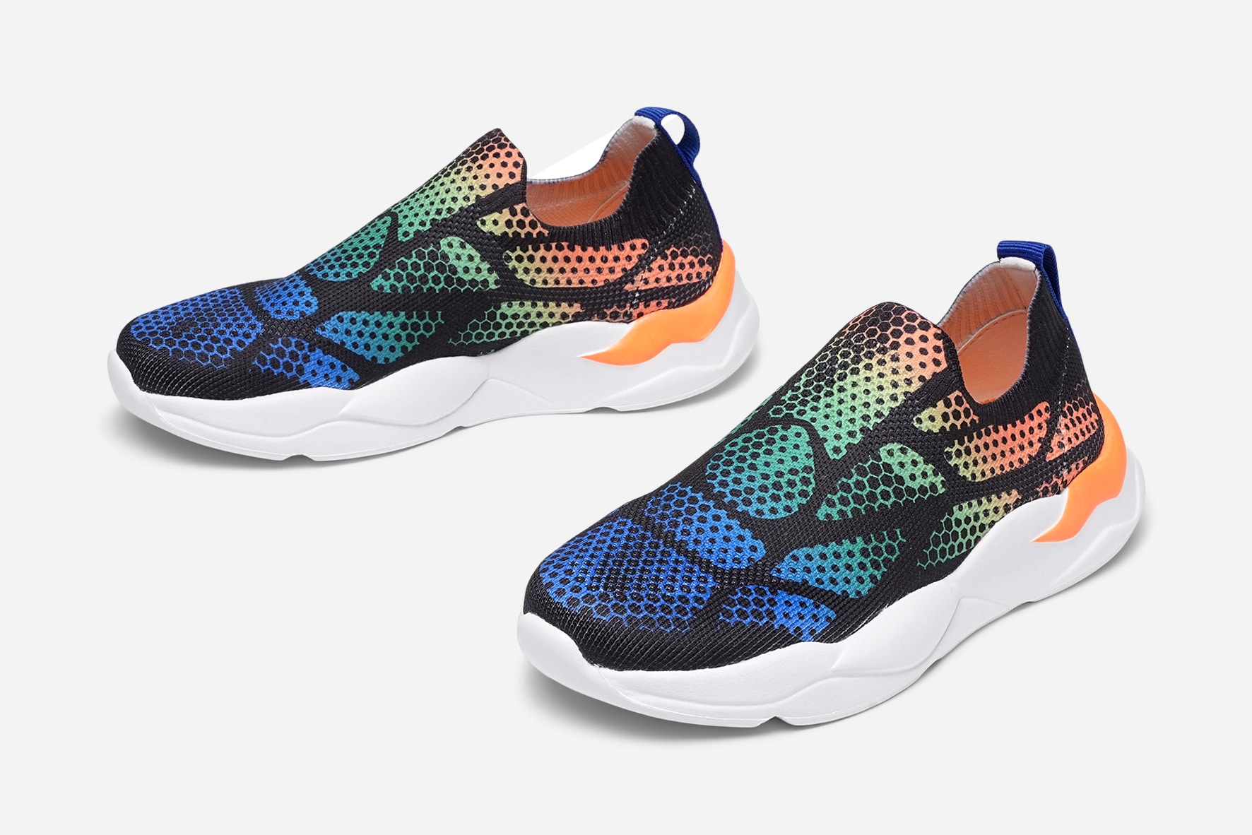 DINSKO, Sock sneakers Svarta