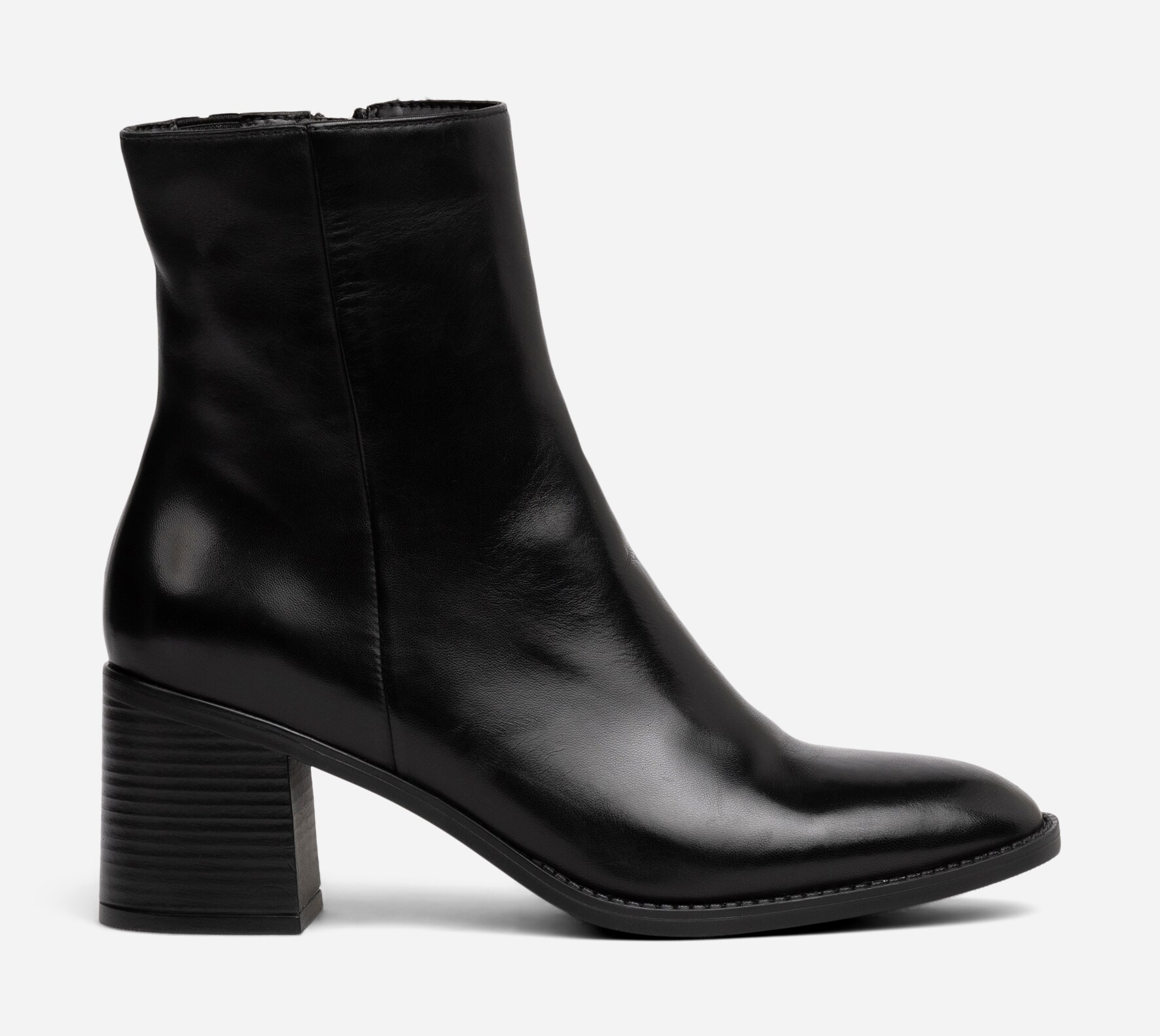 PACE, Boots med dragkedja Svarta