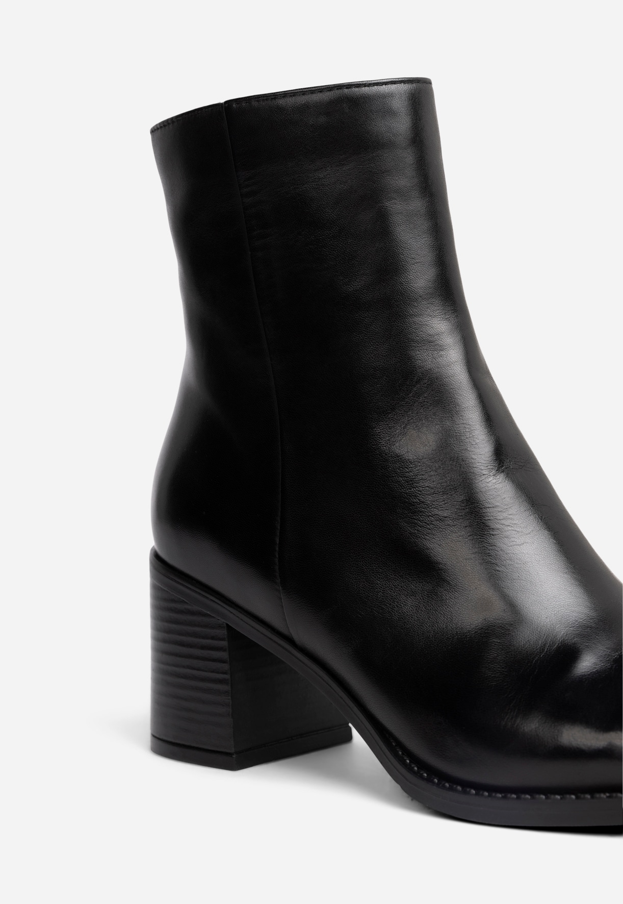 PACE, Boots med dragkedja Svarta