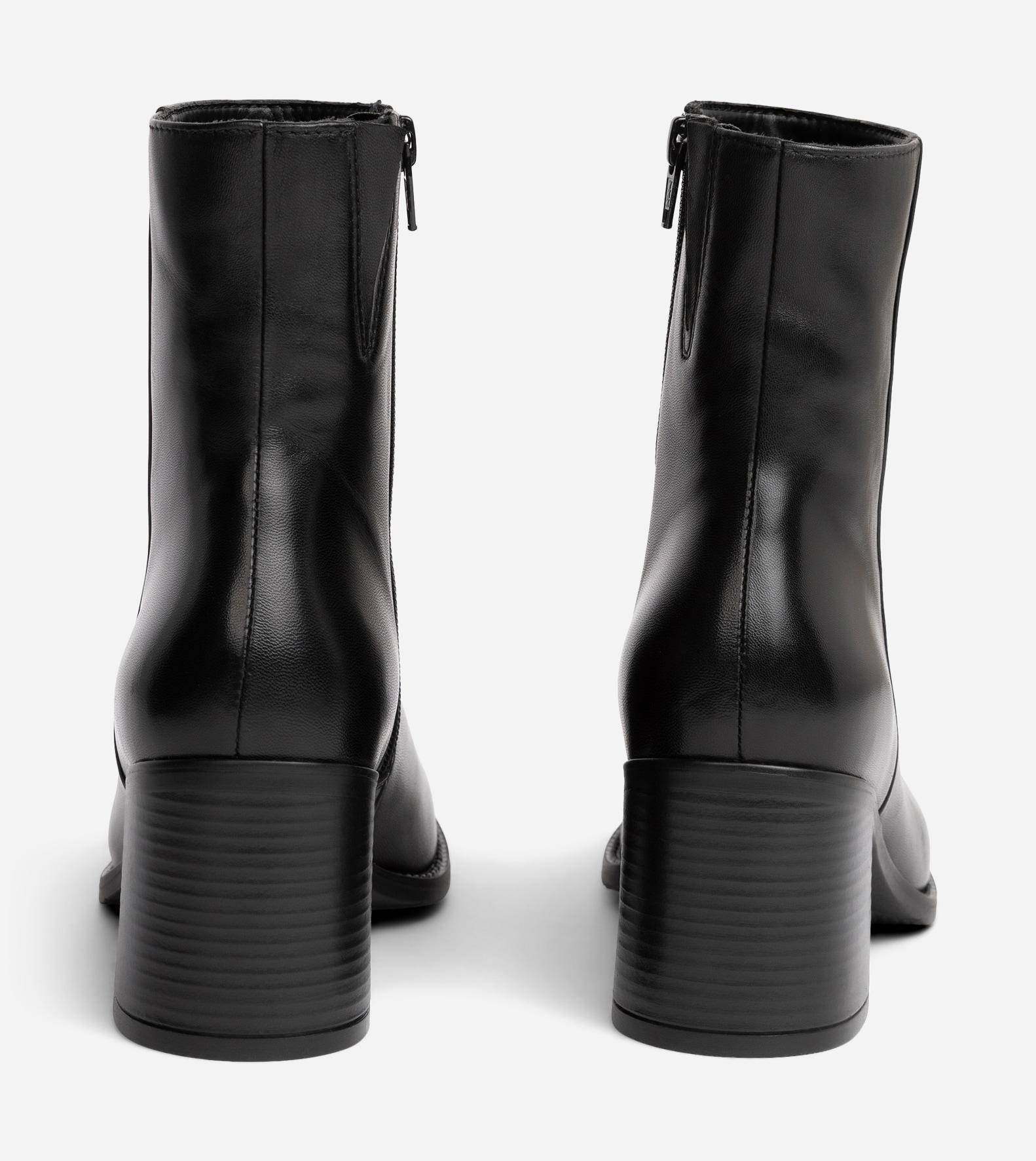 PACE, Boots med dragkedja Svarta