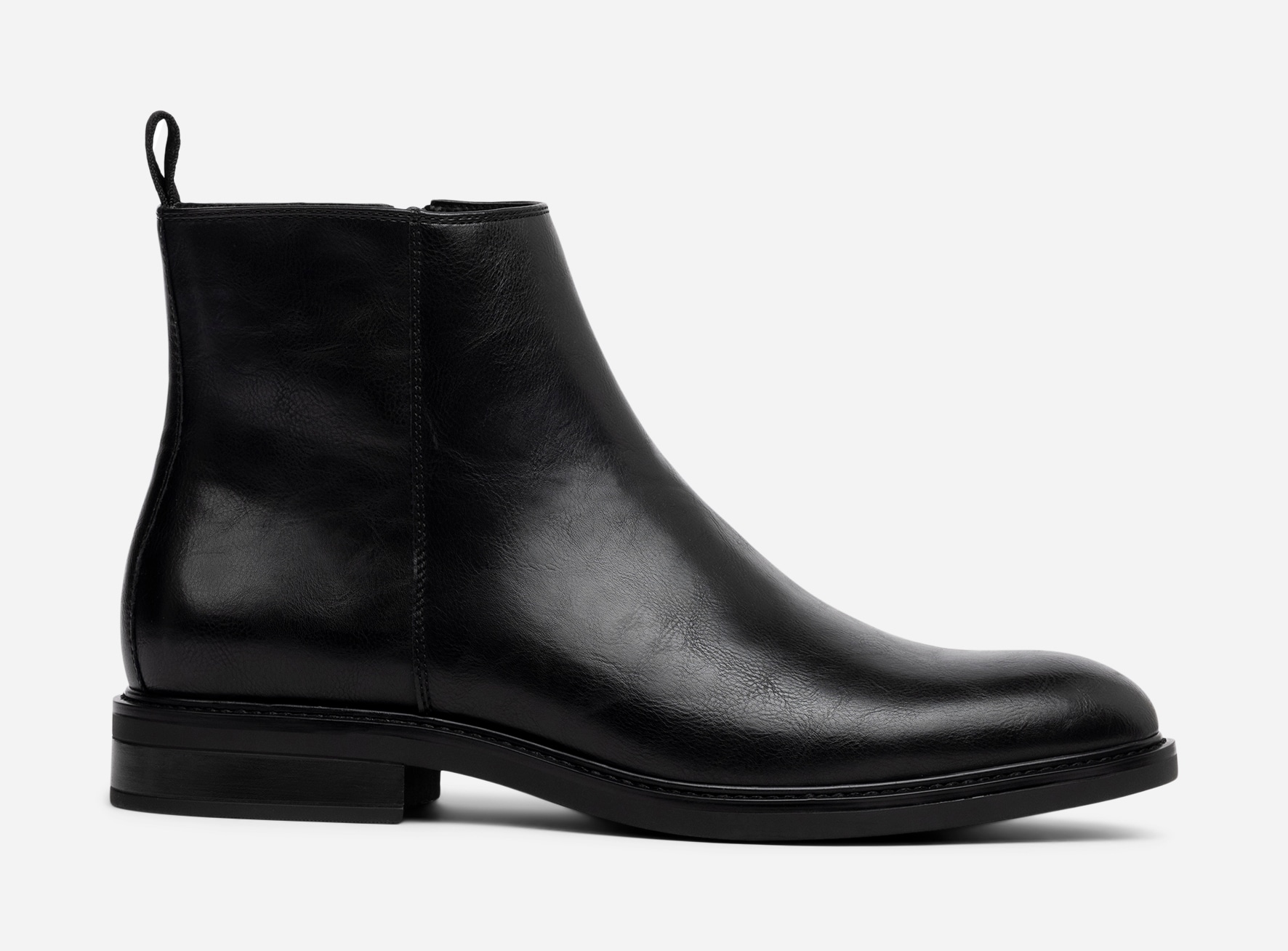 IGUASSU, Boots med dragkedja Svarta