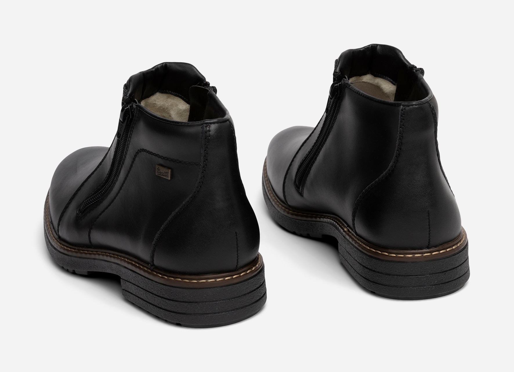 RIEKER, Boots Svarta