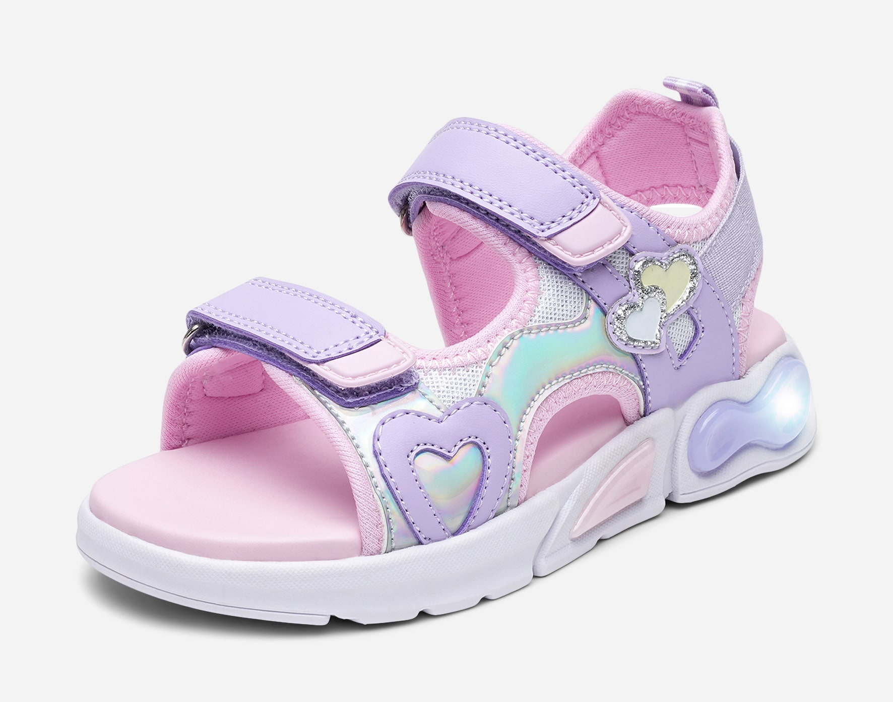 DINSKO, Blinkande sandaler Lila