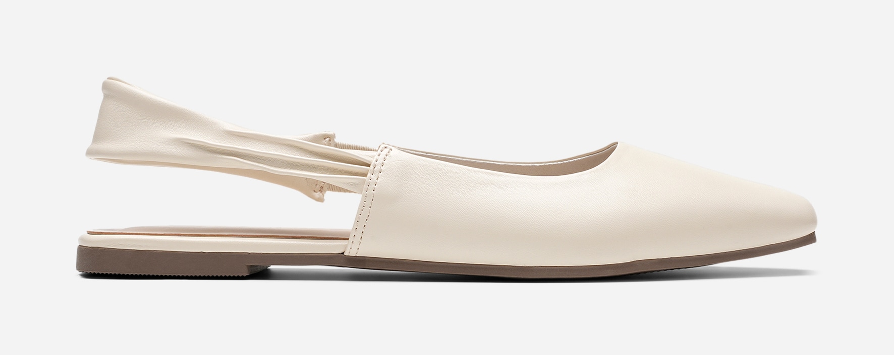 XIT, Ballerinaskor med slingback Beigea