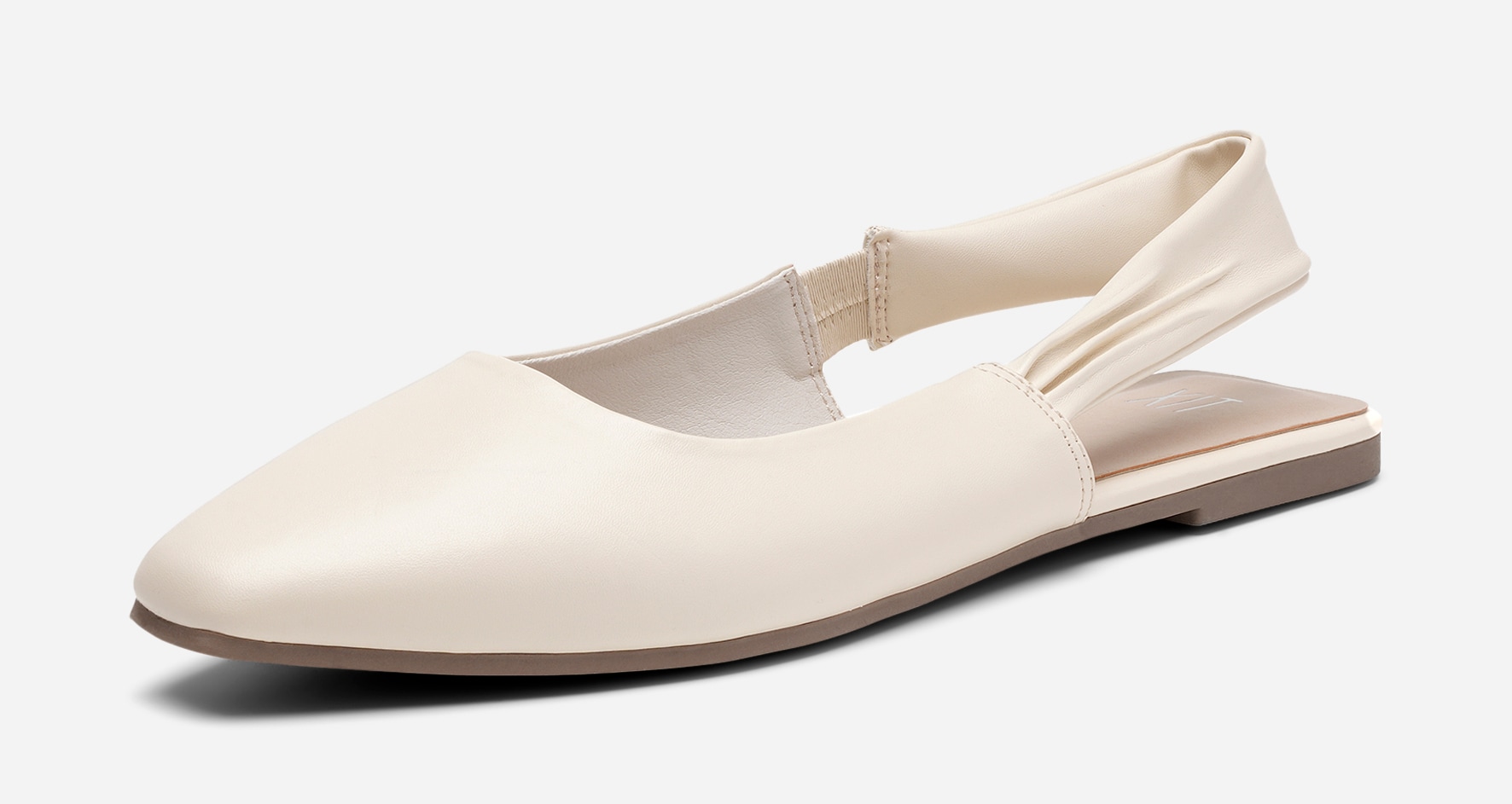 XIT, Ballerinaskor med slingback Beigea