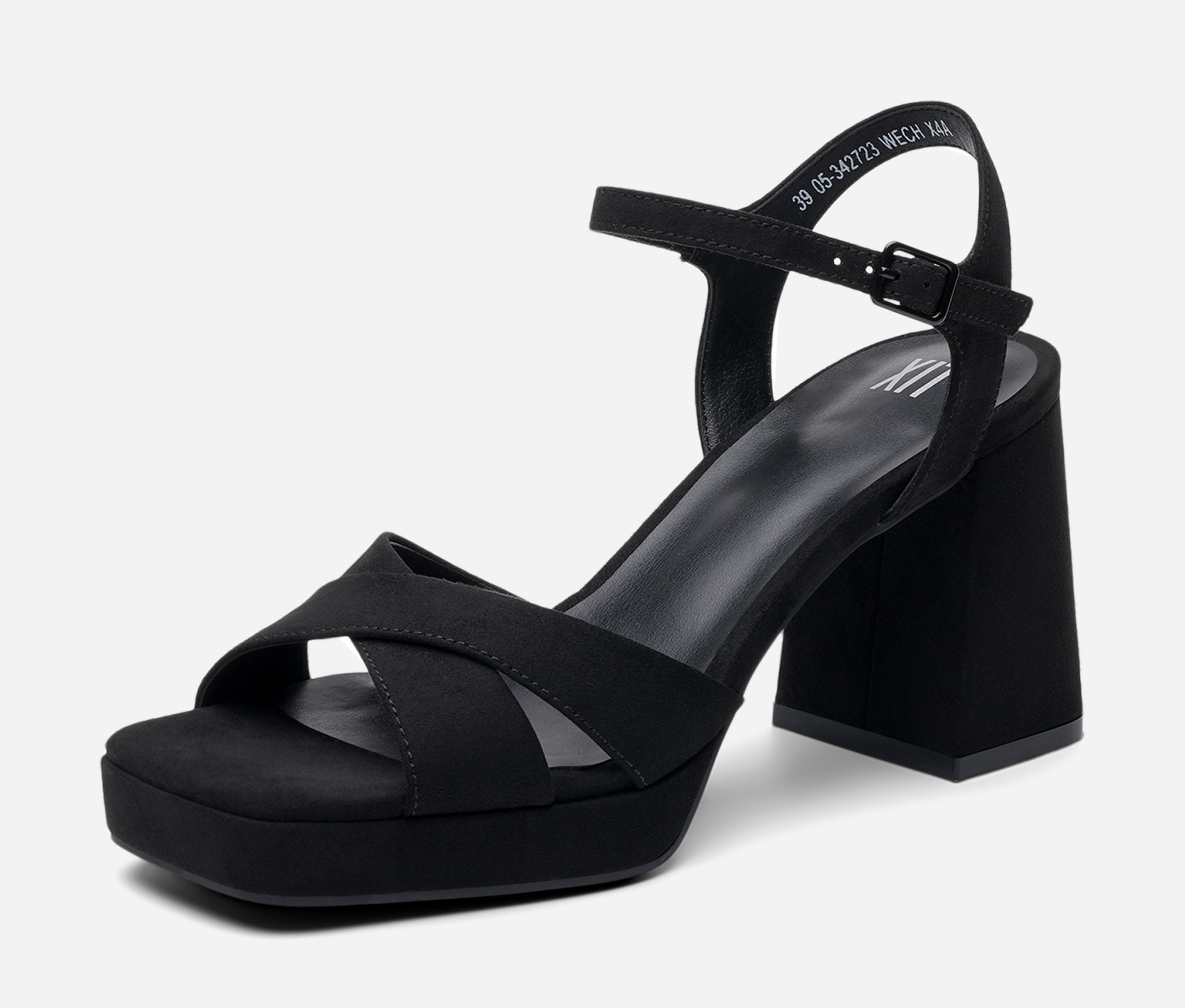 XIT, Sandaletter med platåsula Svarta