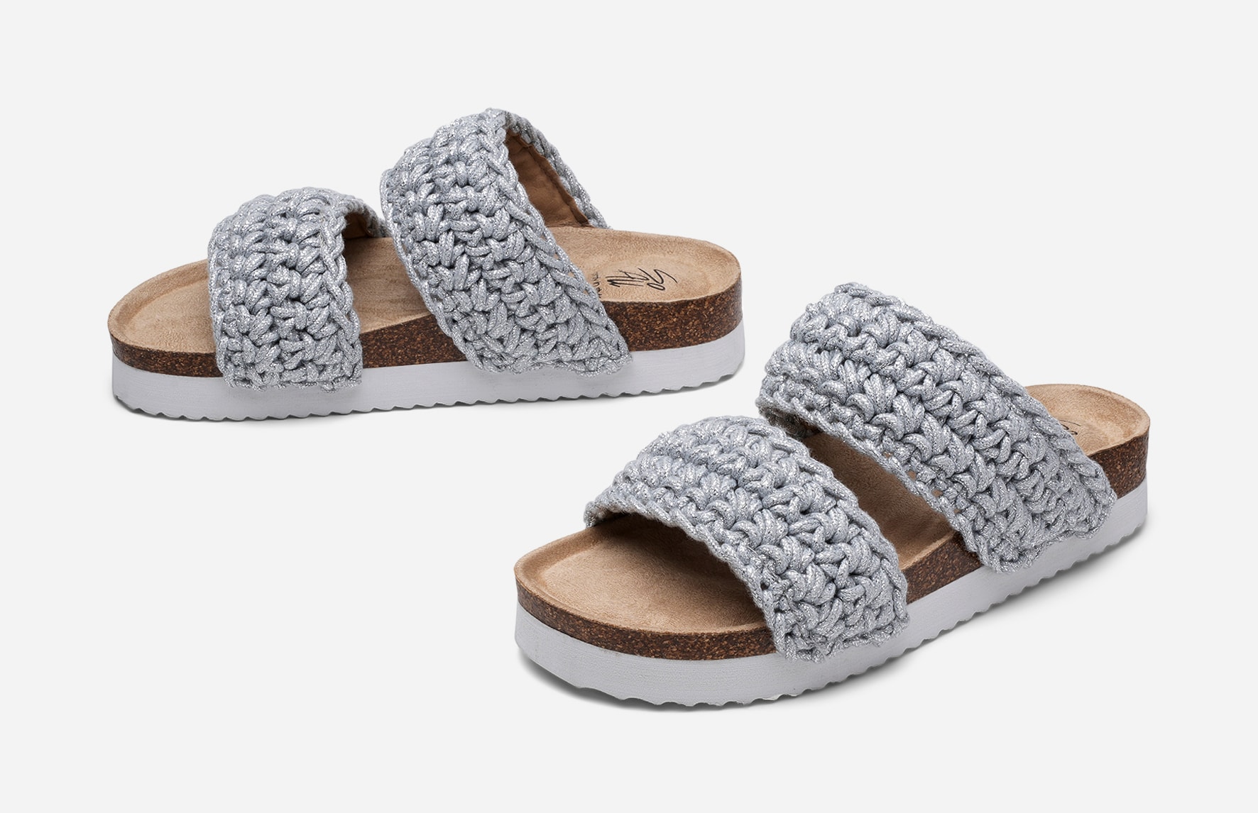 SO ALL, Sandaler Metallfärgade