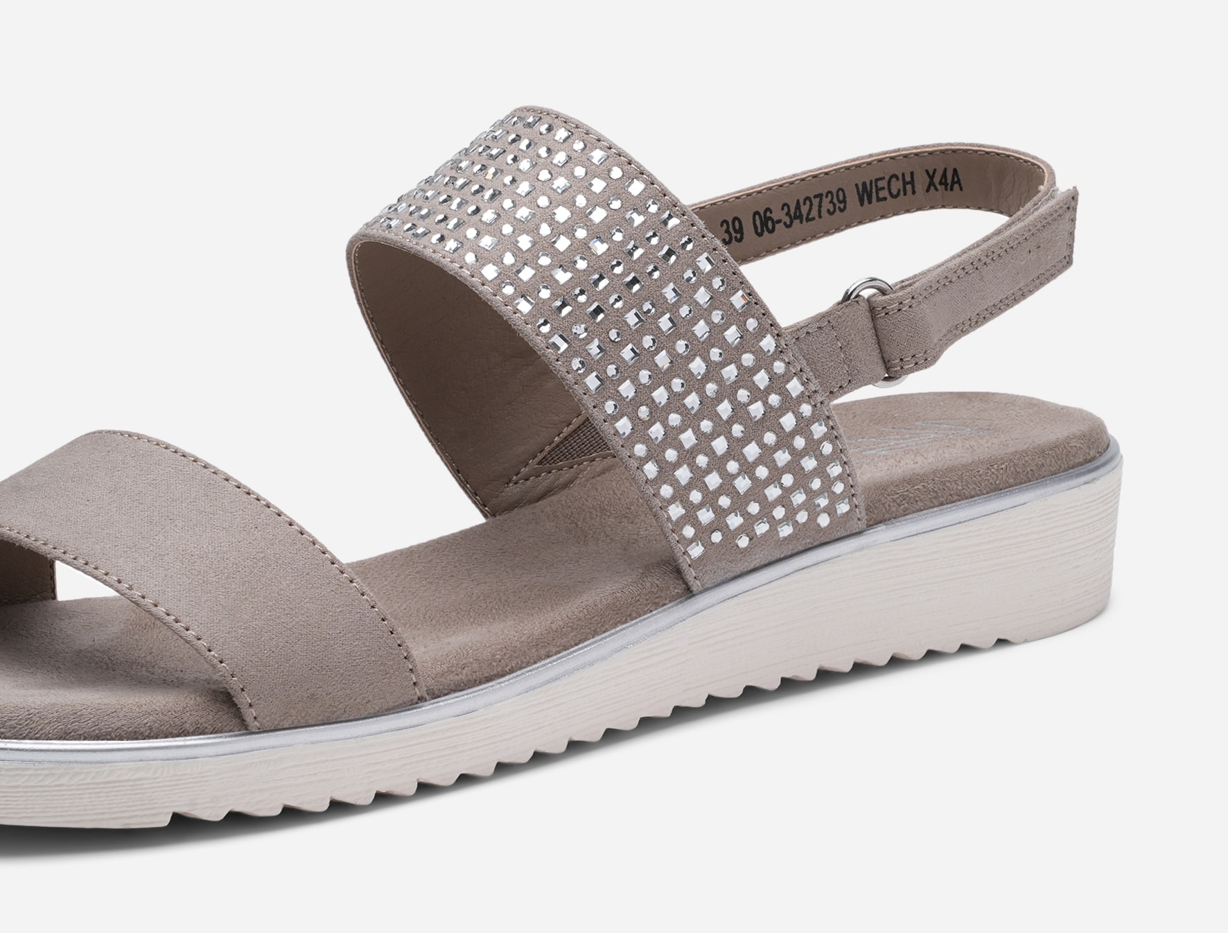 SO ALL, Sandaler med remmar Beigea