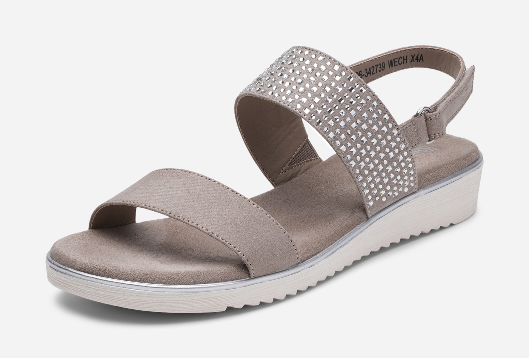 SO ALL, Sandaler med remmar Beigea