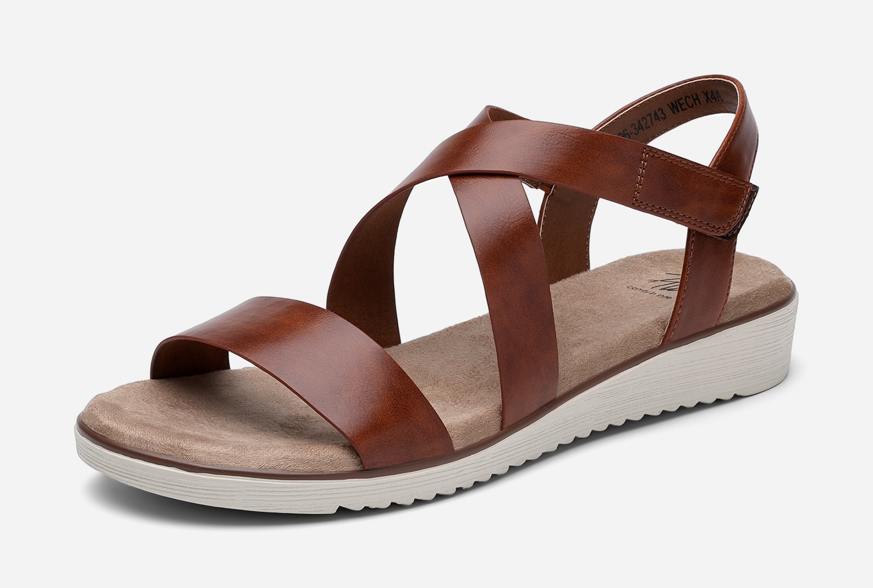 SO ALL, Sandaler med remmar Bruna