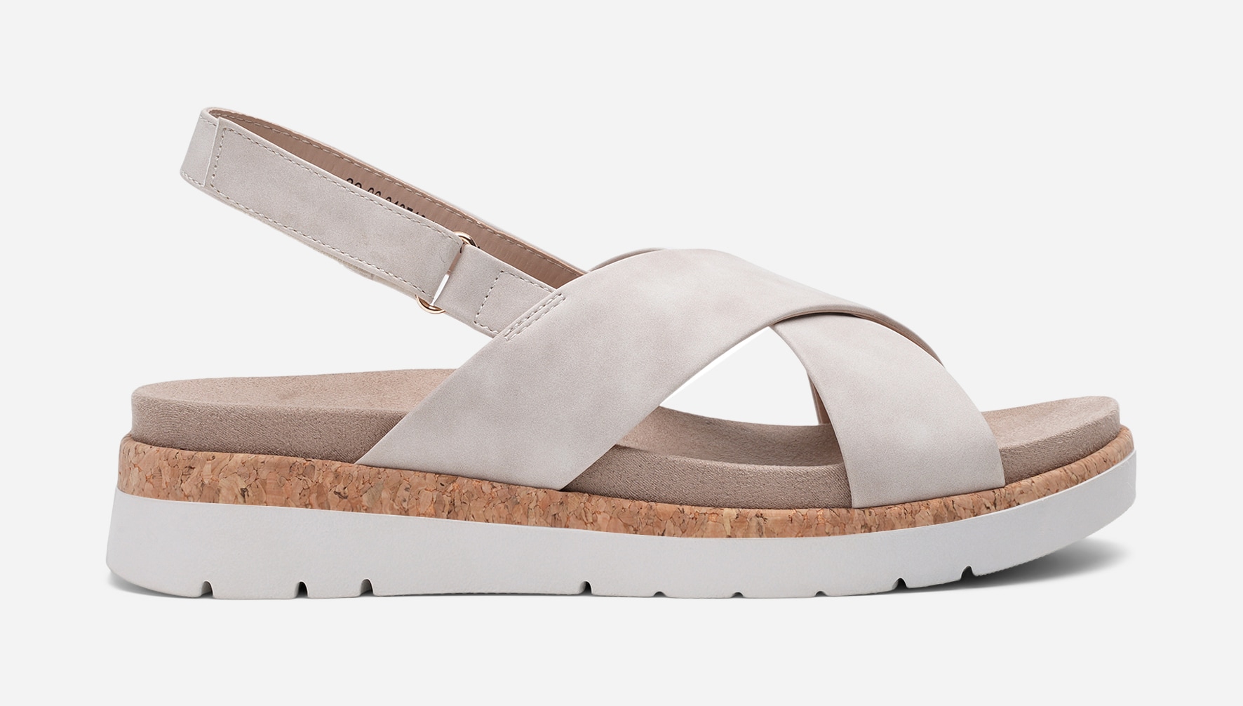 SO ALL, Sandaler med spänne Beigea