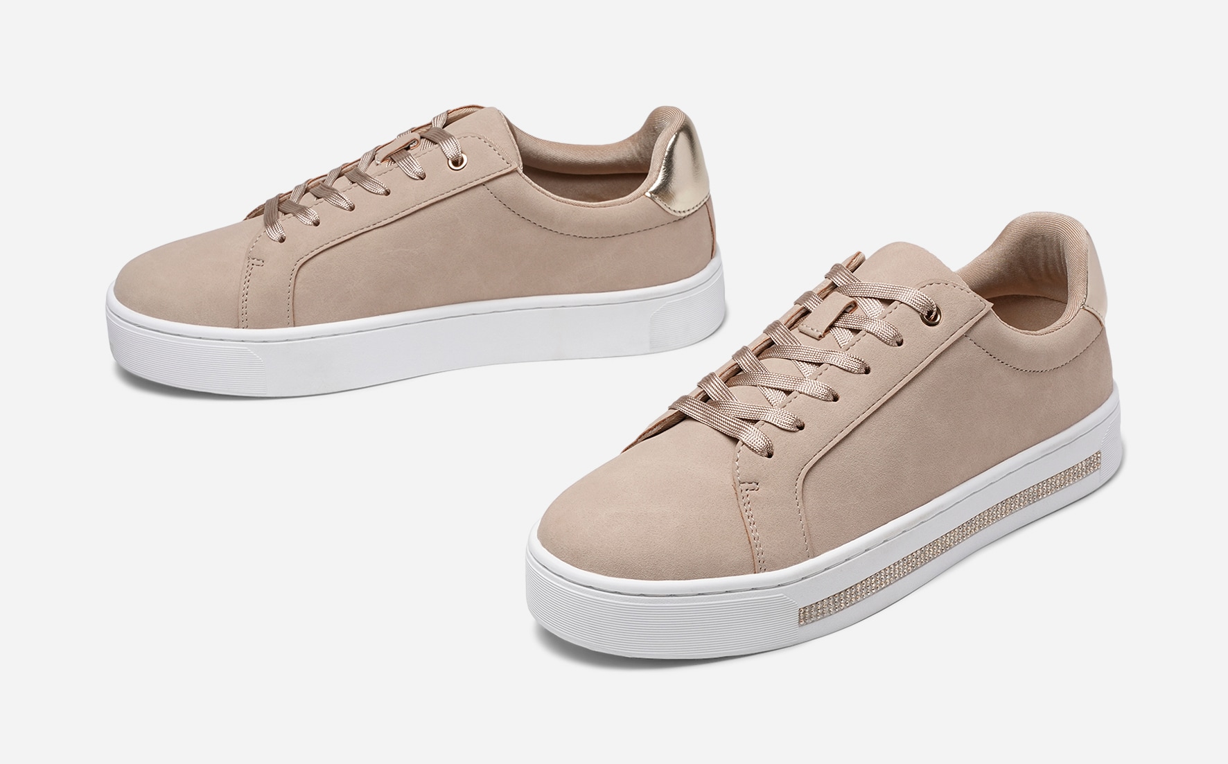 SO ALL, Sneakers Beigea