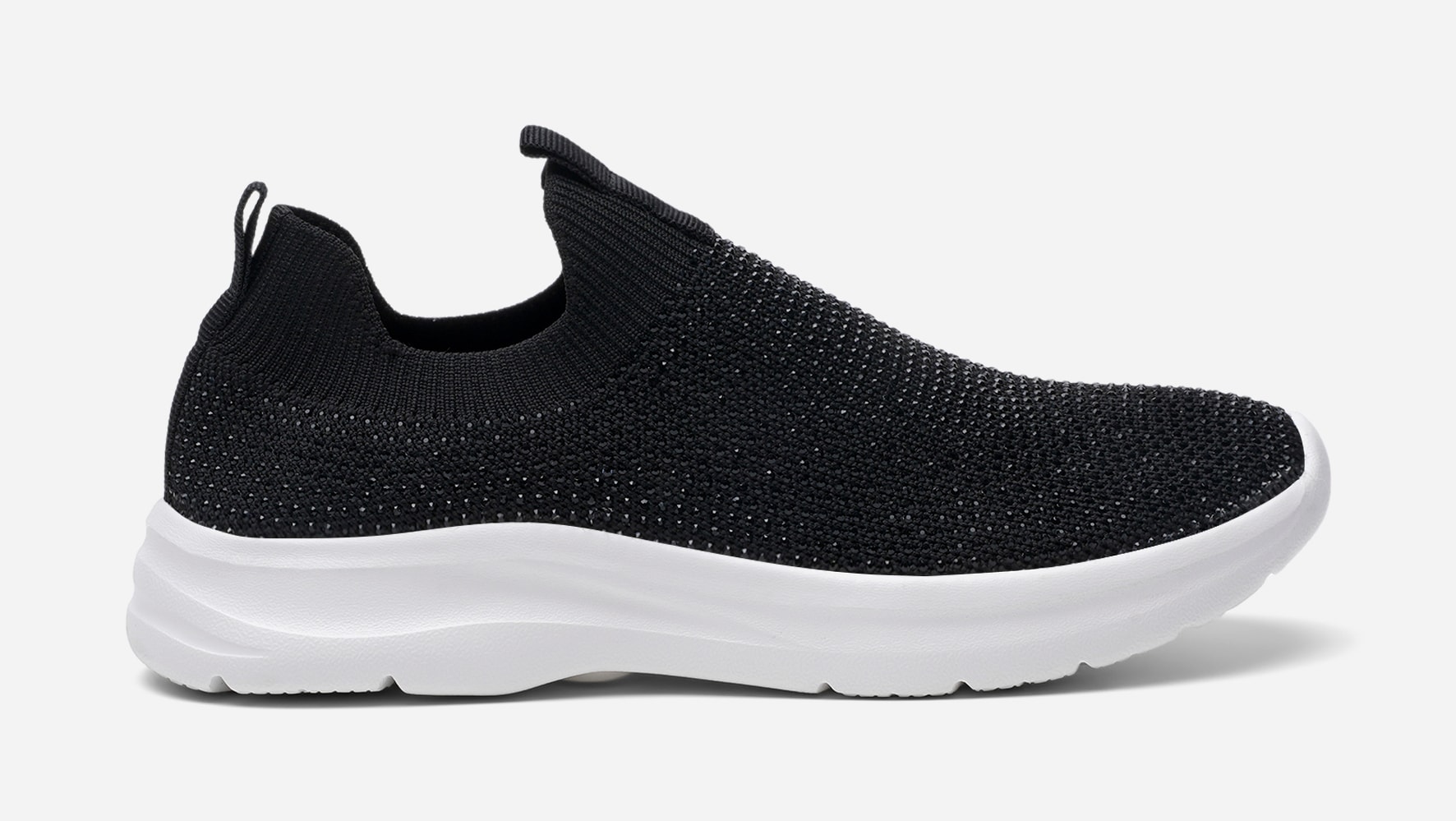 LINEAR, Slip-on sneakers Svarta