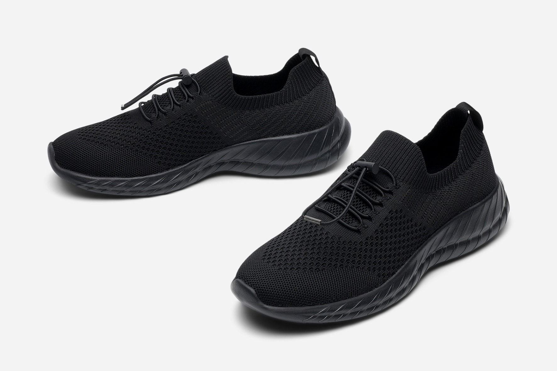 LINEAR, Slip-on sneakers Svarta