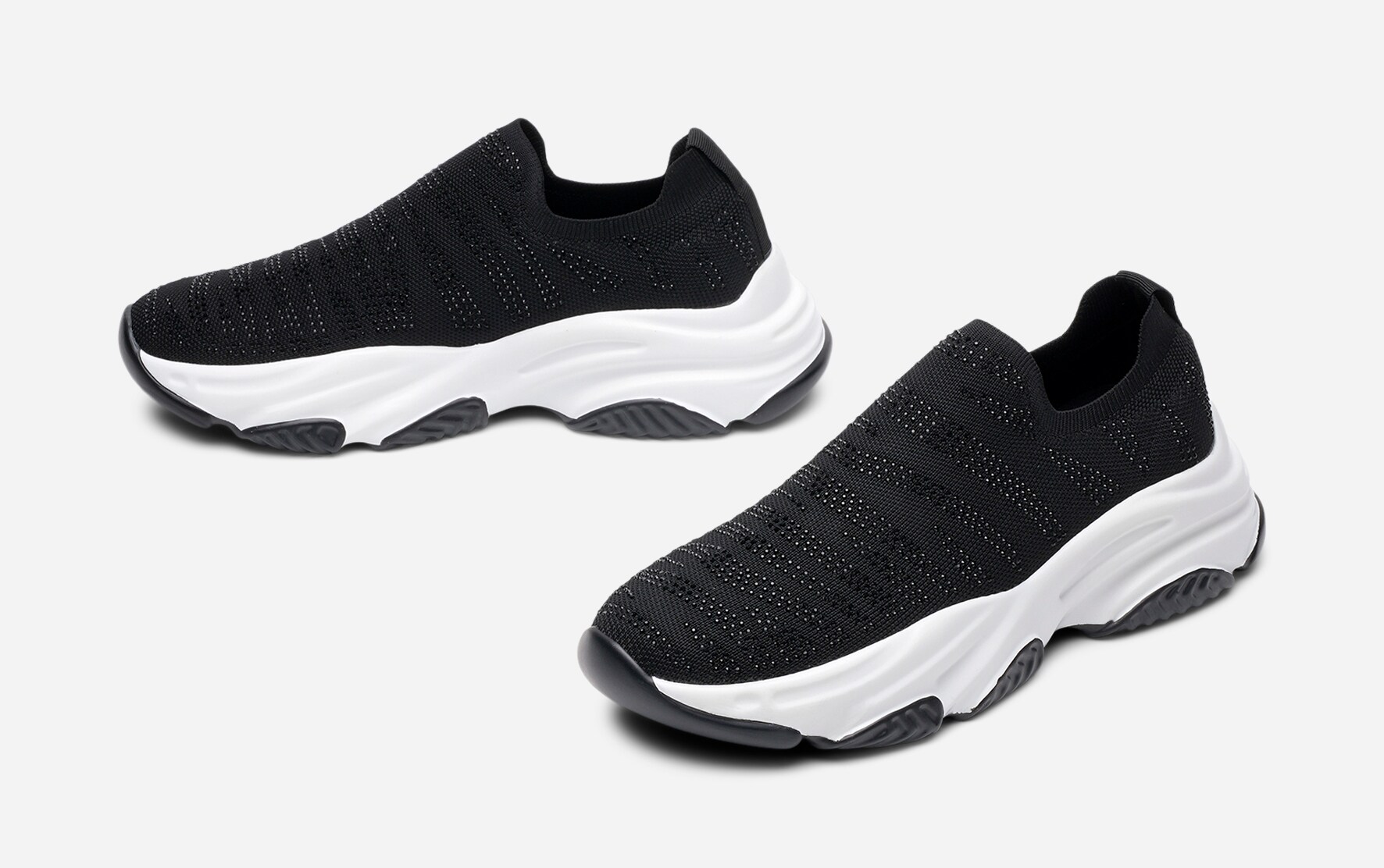 XIT, Slip-on sneakers Svarta