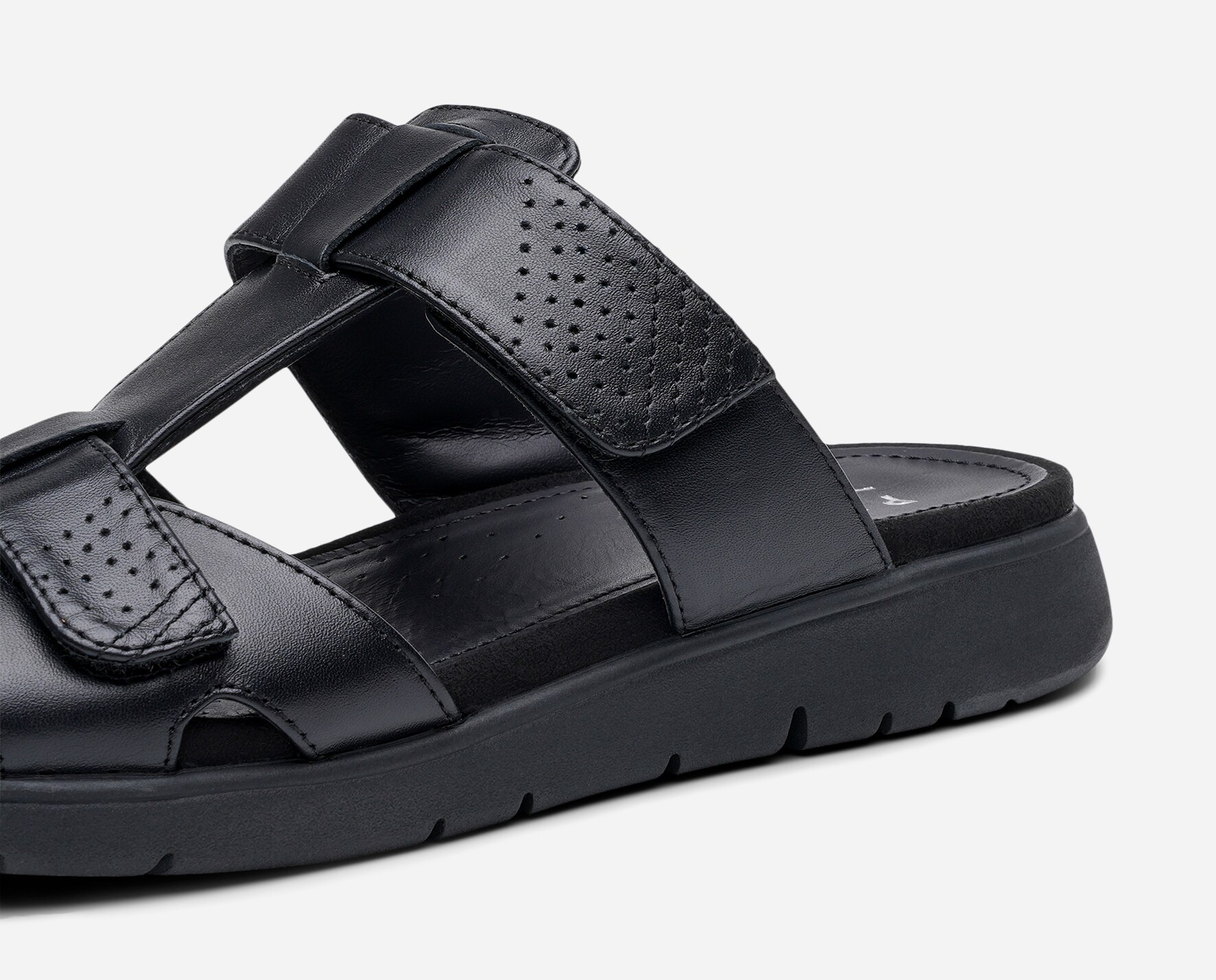 PACE, Sandaler med remmar Svarta