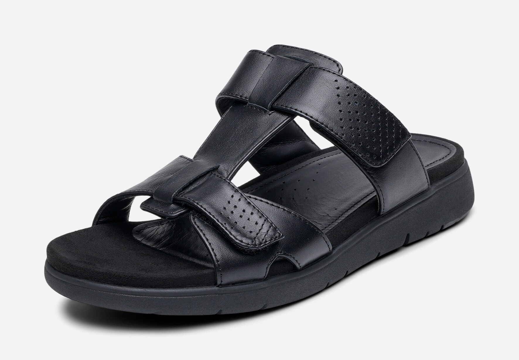 PACE, Sandaler med remmar Svarta