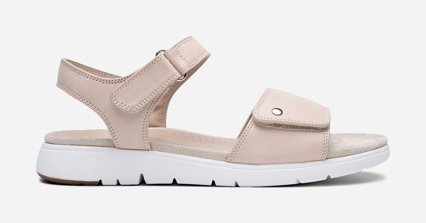 PACE, Sandaler med remmar Beigea
