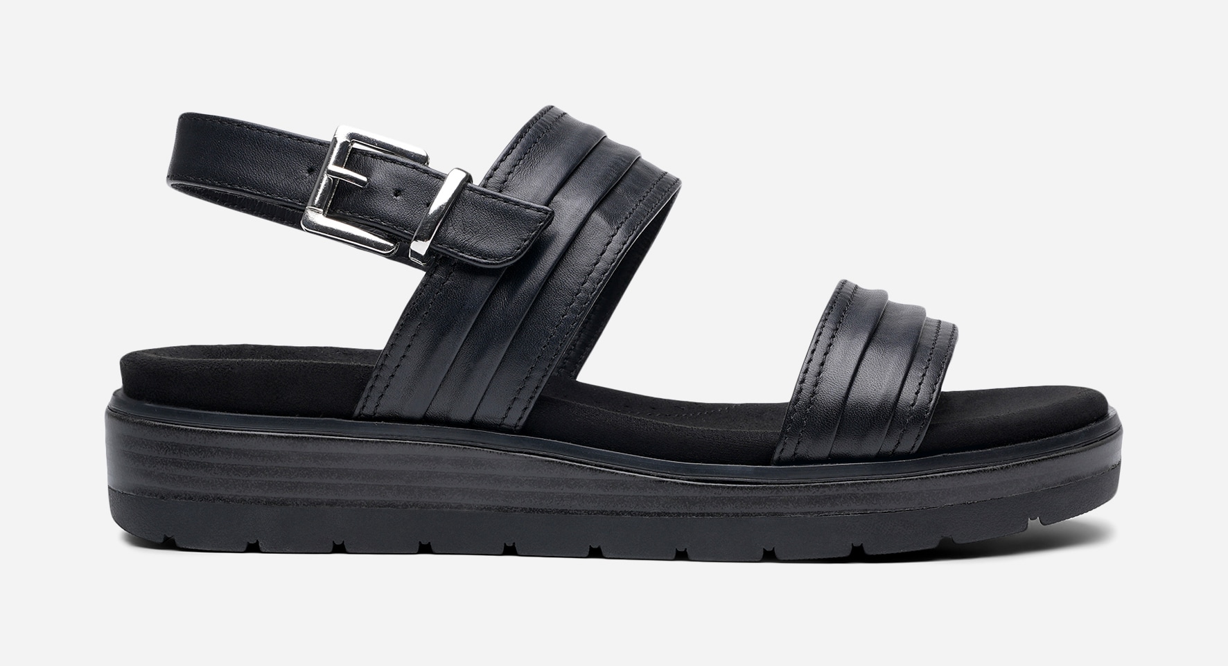 PACE, Sandaler med remmar Svarta