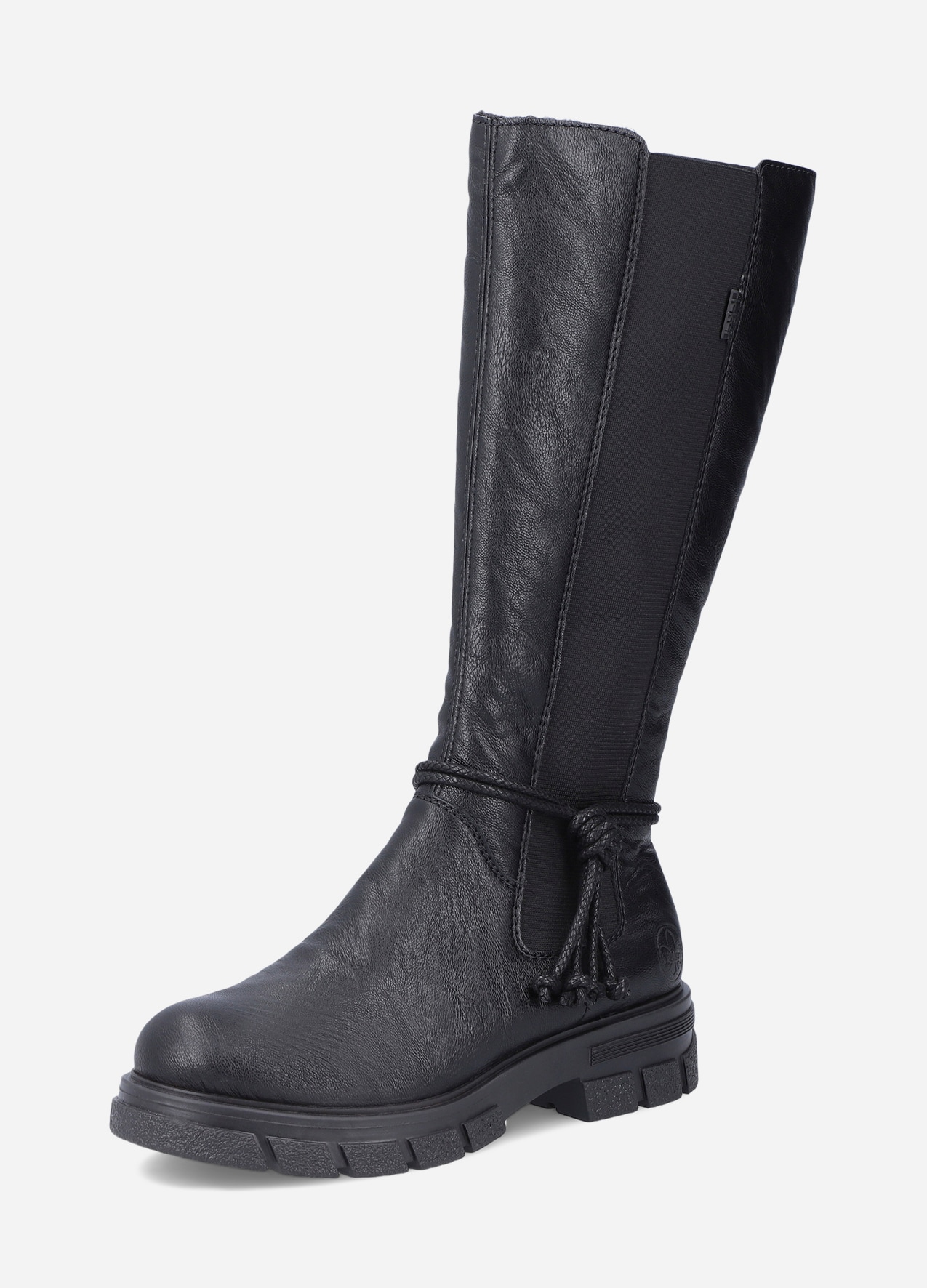 RIEKER, Varmfodrade stövlar Svarta