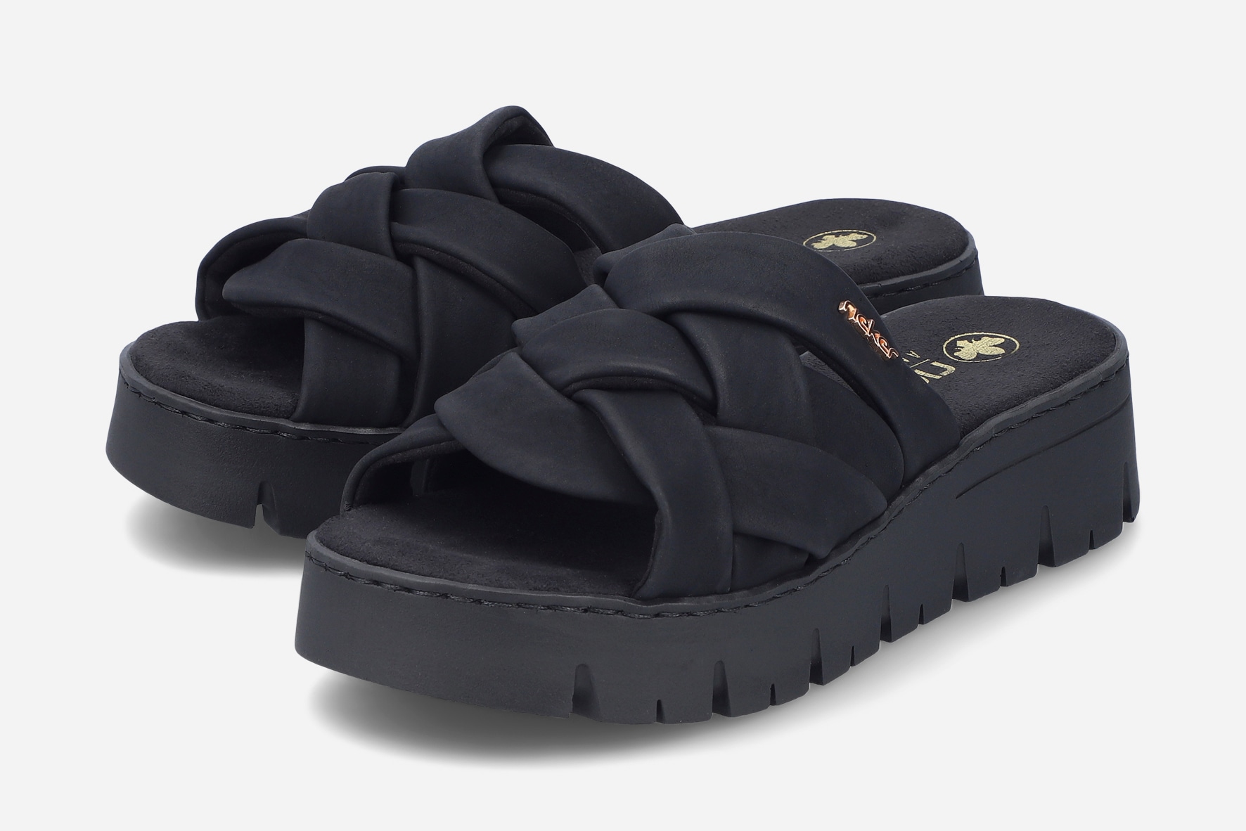 RIEKER, Slip-in Svarta
