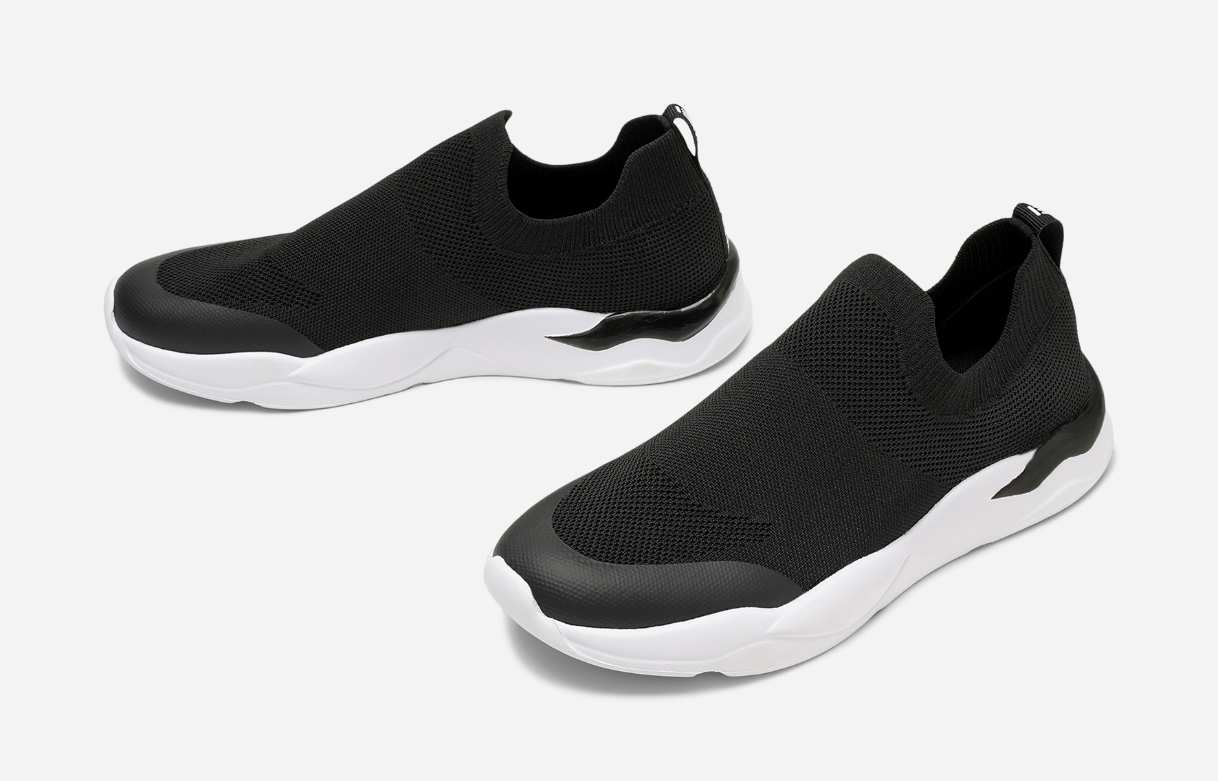 DINSKO, Sock sneakers Svarta